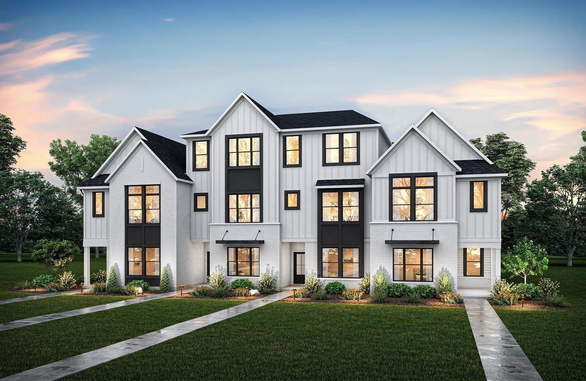 NEILSON - The Townes at Whistle Stop: Thompsons Station, Tennessee - Drees Homes