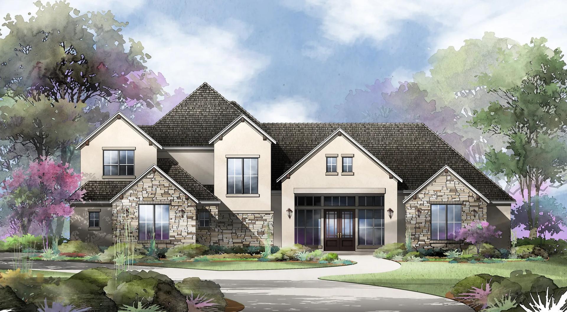 BOWIE - George's Ranch: Boerne, Texas - Drees Custom Homes