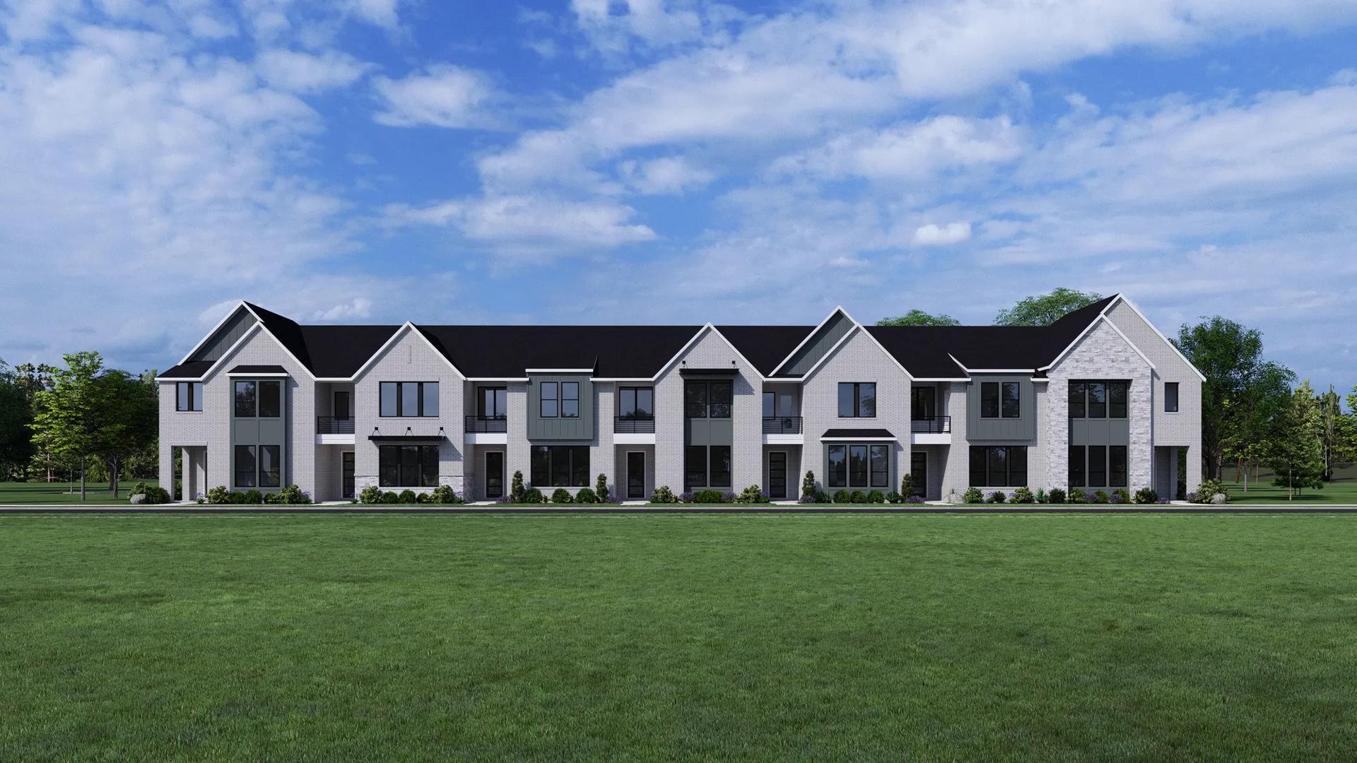 casa en Mosaic Townhomes por Drees Custom Homes