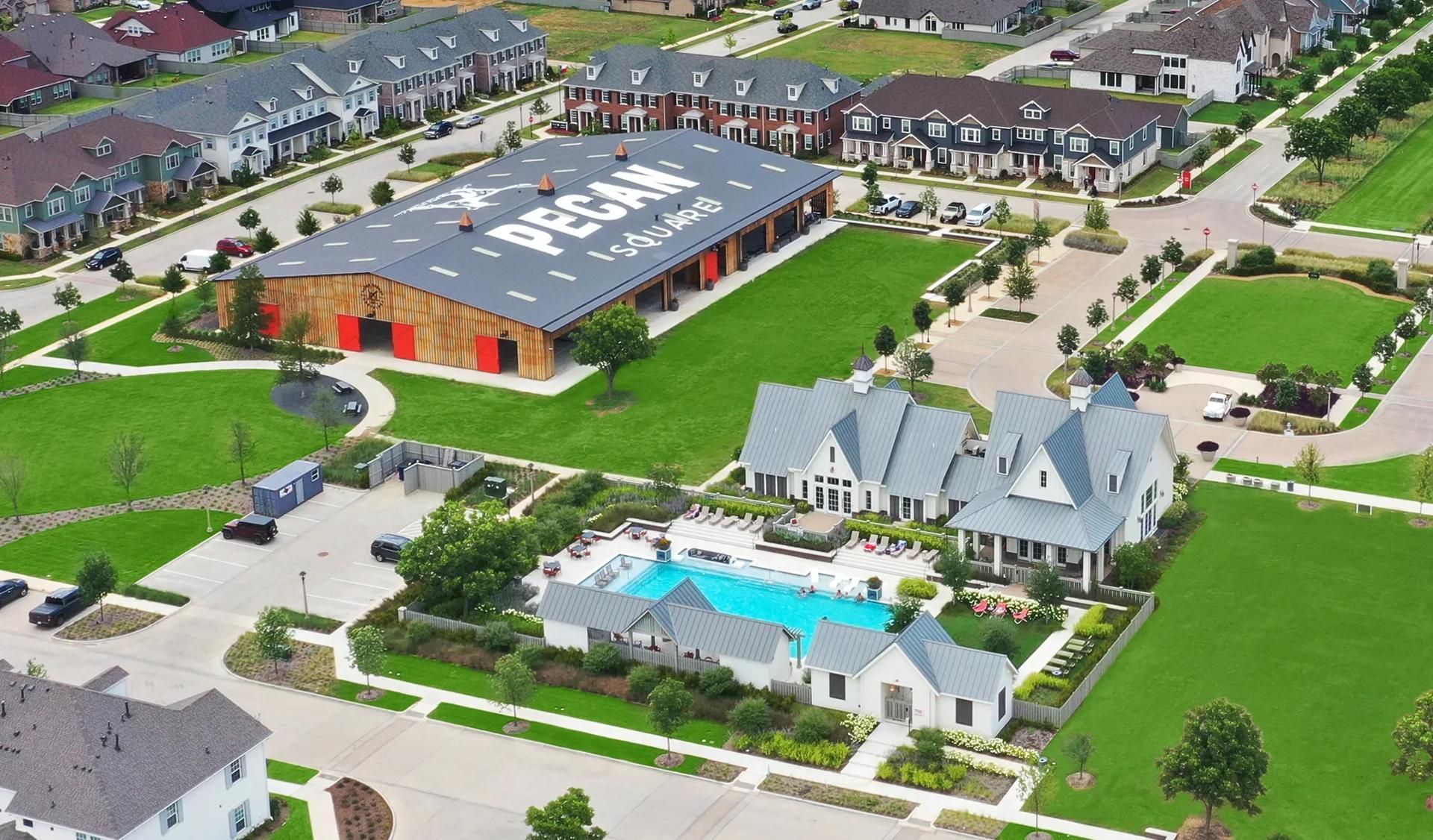 casa en Pecan Square - 100' por Drees Custom Homes