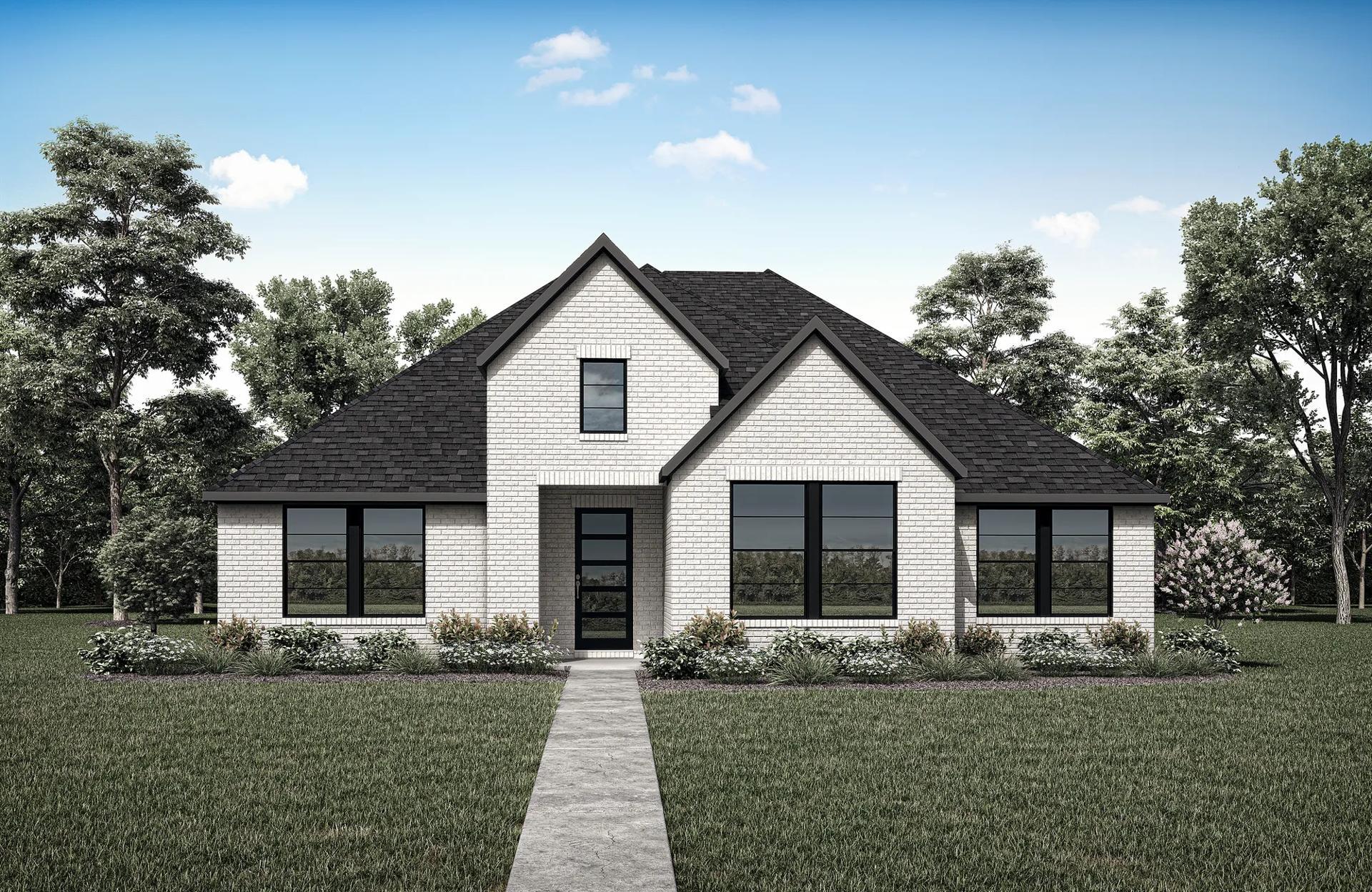MARANDA - Walsh Ranch 60': Aledo, Texas - Drees Custom Homes