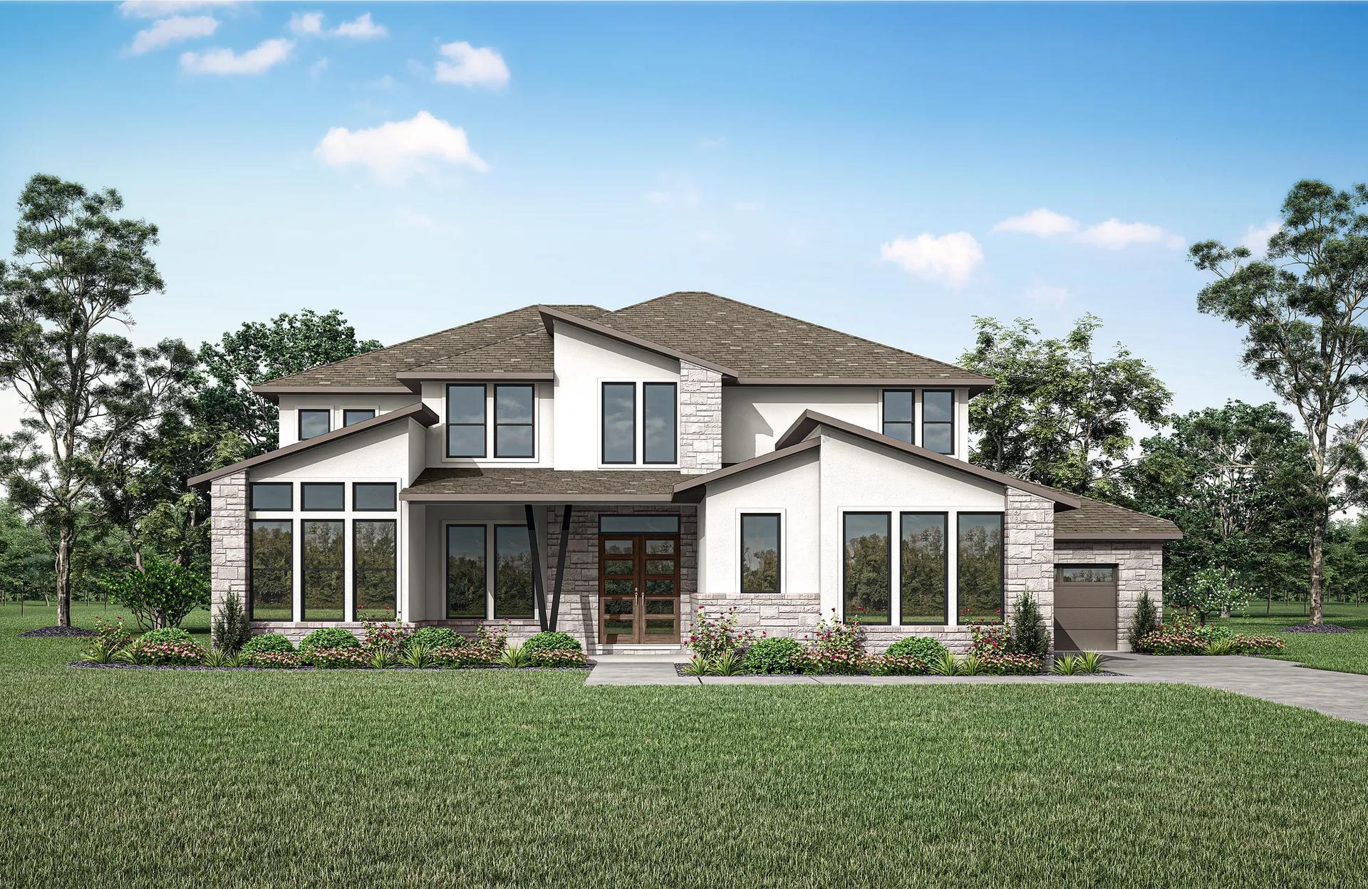 Pecan Square - 100' por Drees Custom Homes en Dallas Texas