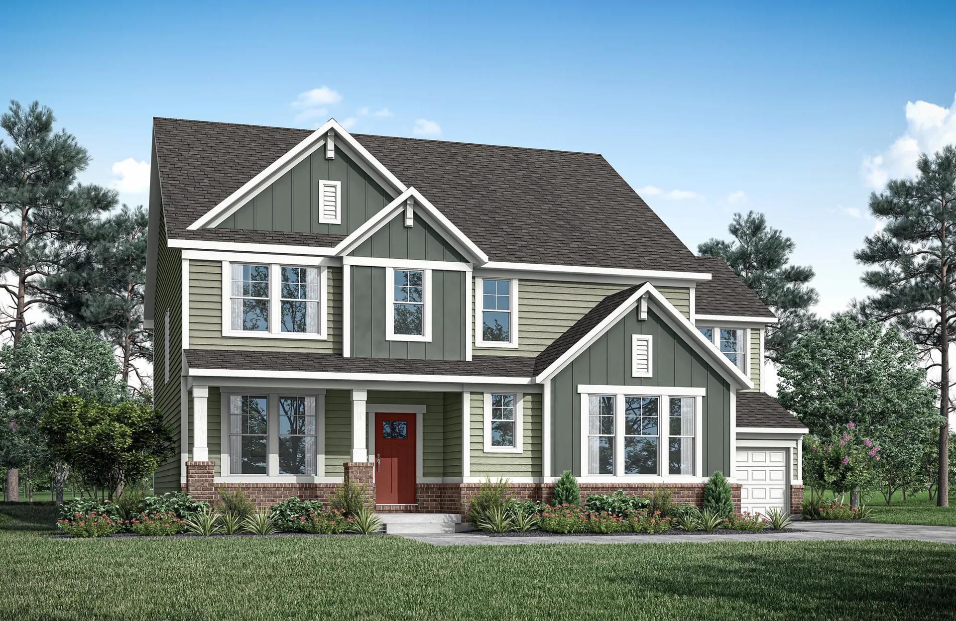KENDALL - Traemore Overlook: Union, Ohio - Drees Homes