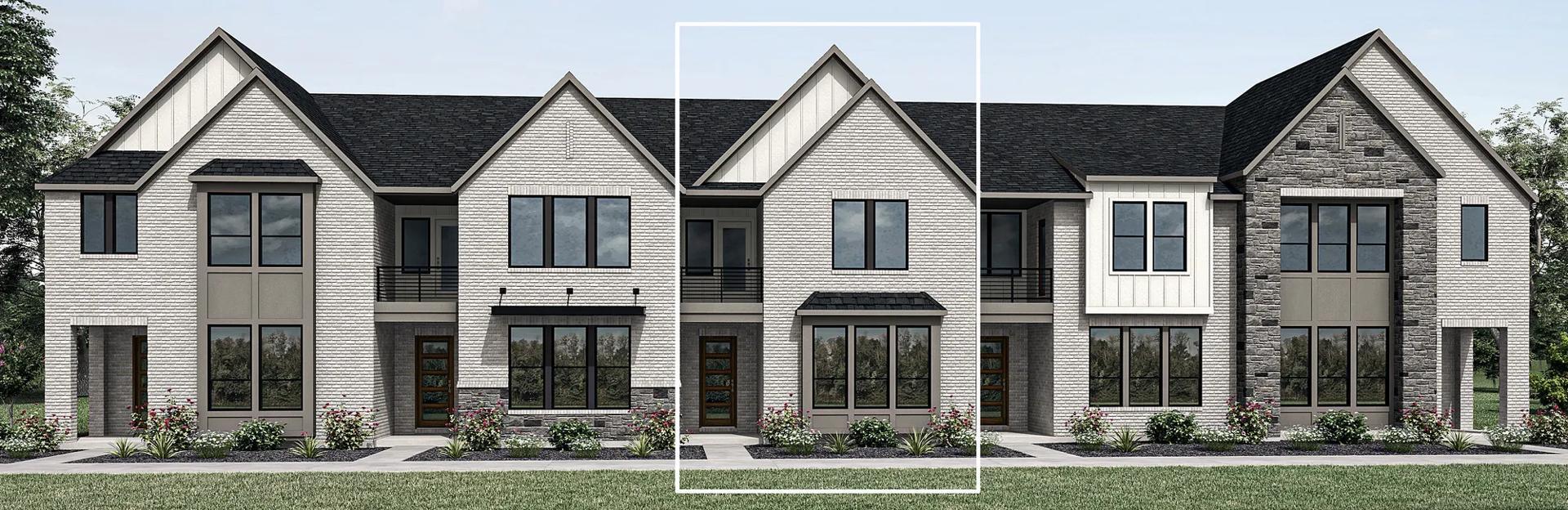 CYRUS - Mosaic Townhomes: Prosper, Texas - Drees Custom Homes