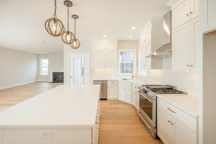 Coriander Entertainer Kitchen with custom range