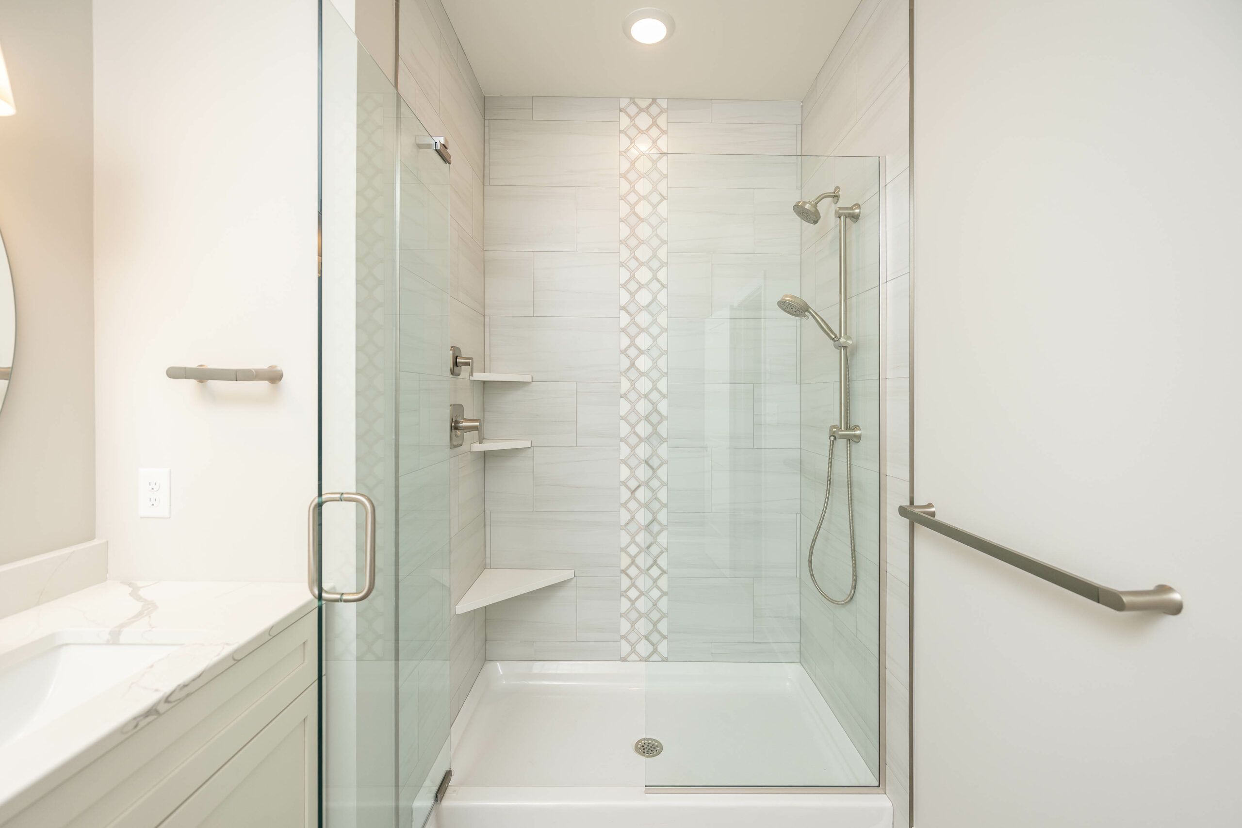 Coriander Owner's Bath with tiled shower