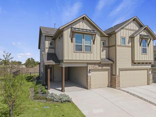 The Abbey: Carport - Villas at Rowe: Pflugerville, Texas - Empire Homes