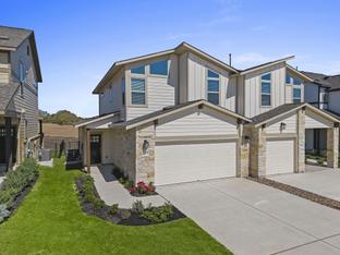 The Magnolia: Garage - Villas at Rowe: Pflugerville, Texas - Empire Homes