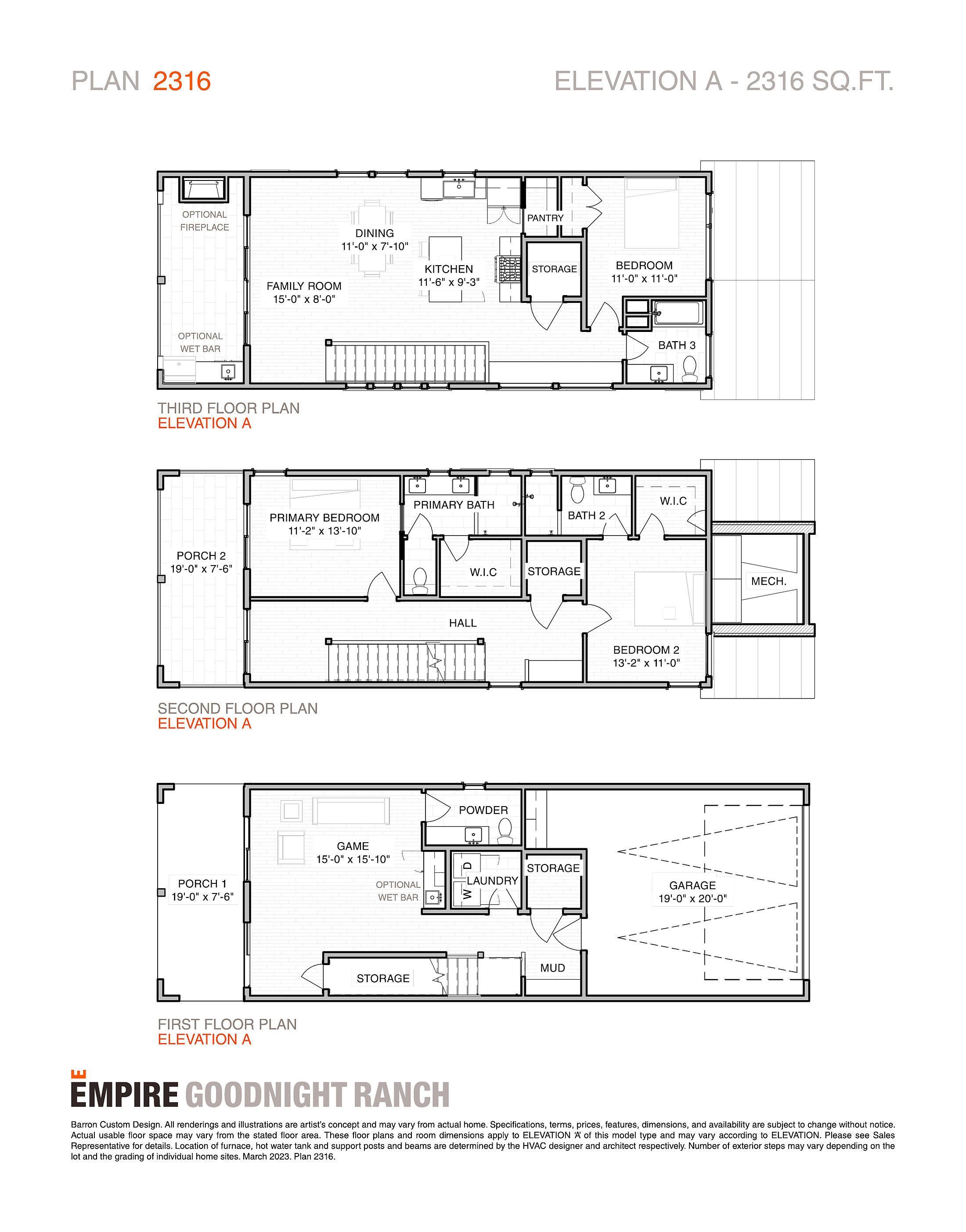 9101 Cattle Baron Path (Plan 2316)