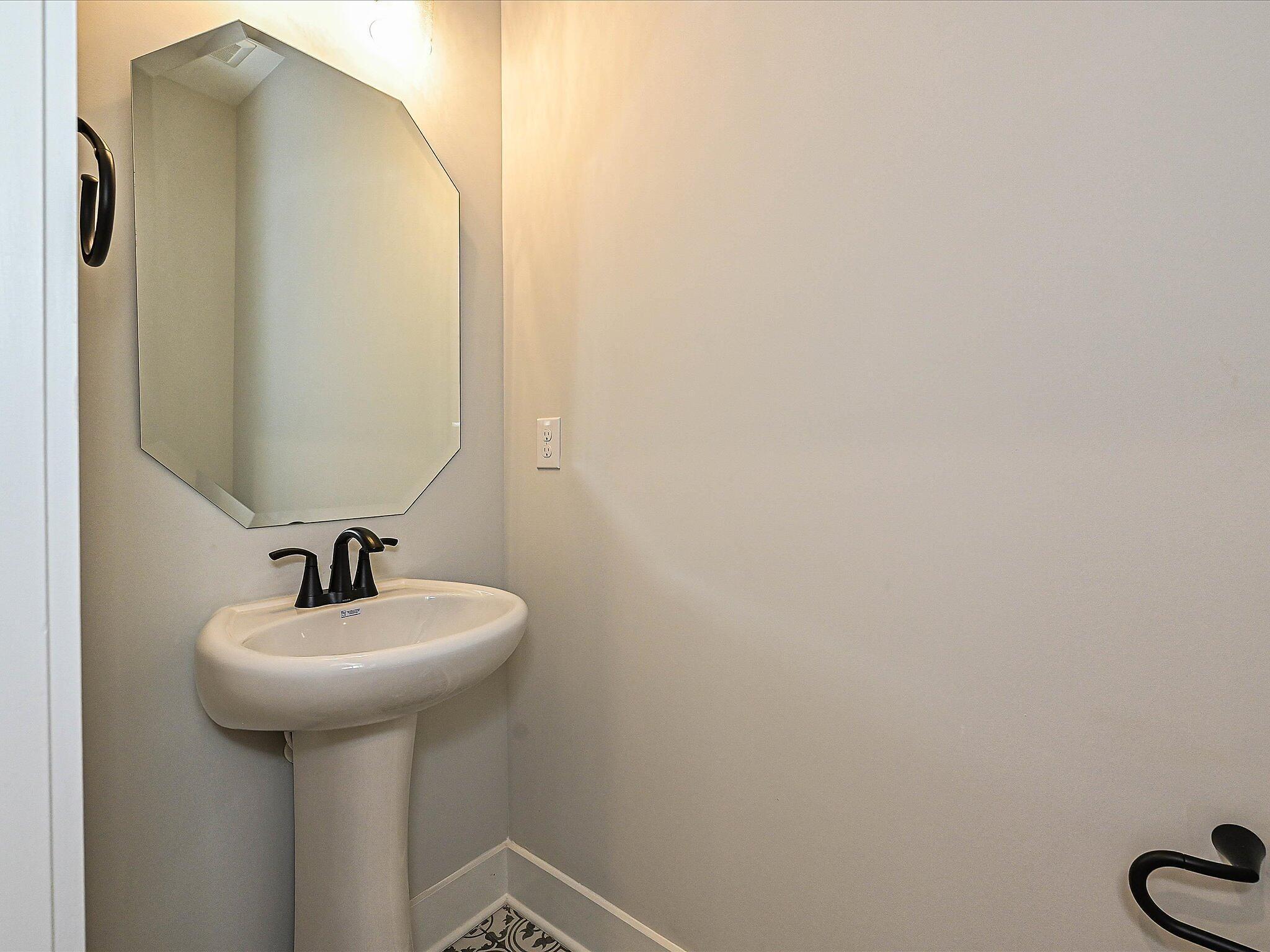 1st Floor Powder Room (at Flex Room)