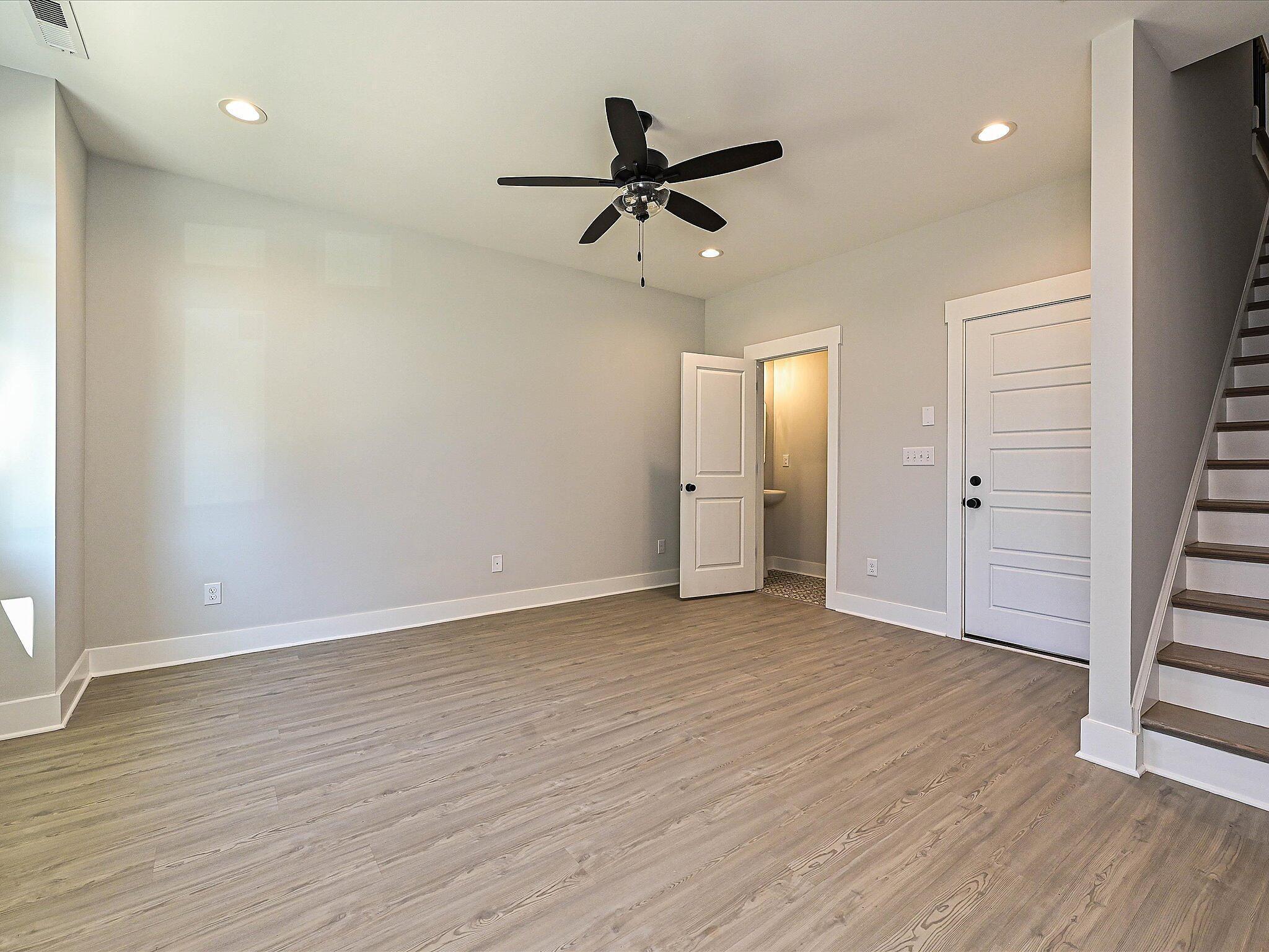 1st Floor Flex Room with Powder Room