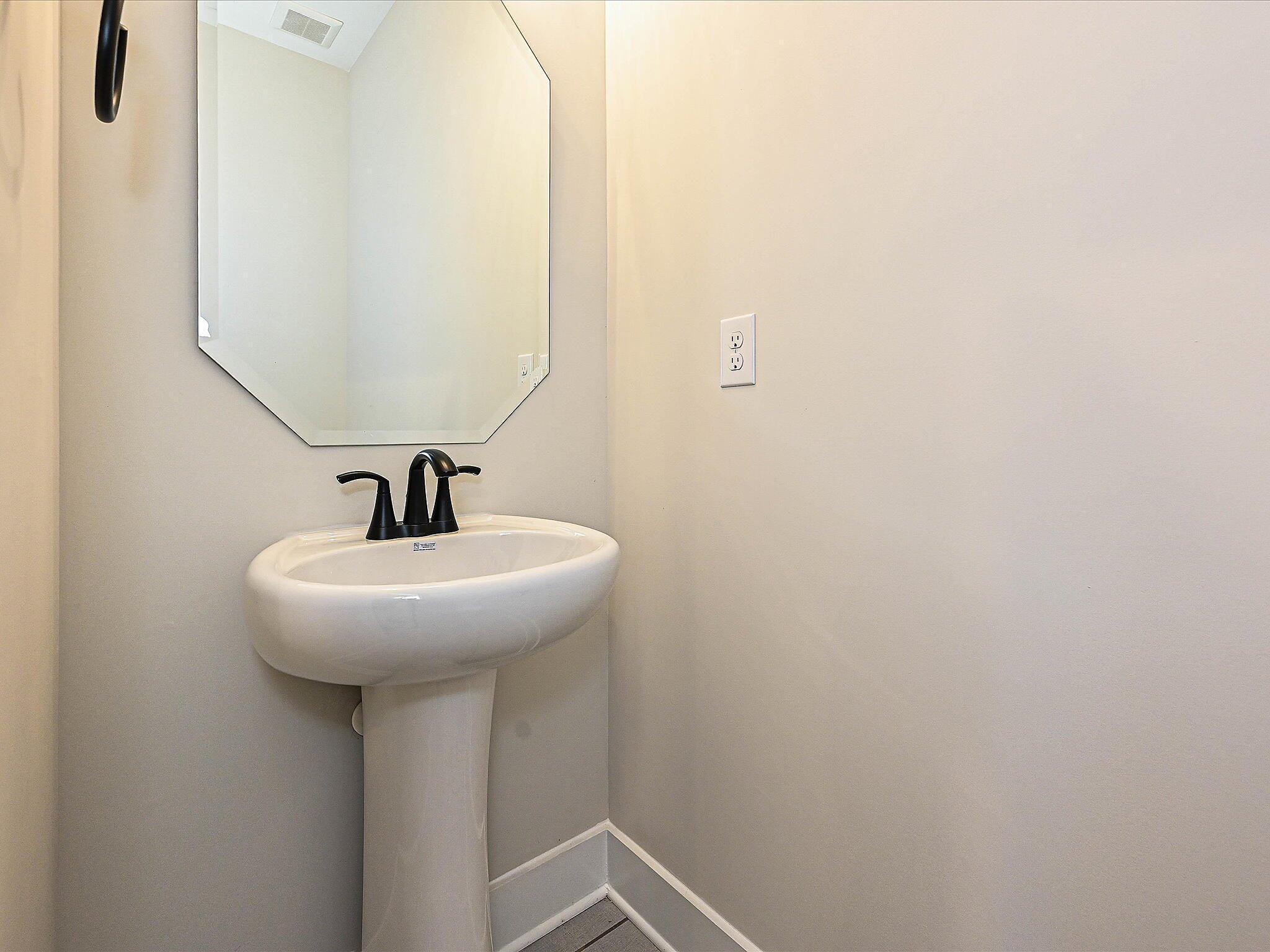 1st Floor Powder Room (at Flex Room)