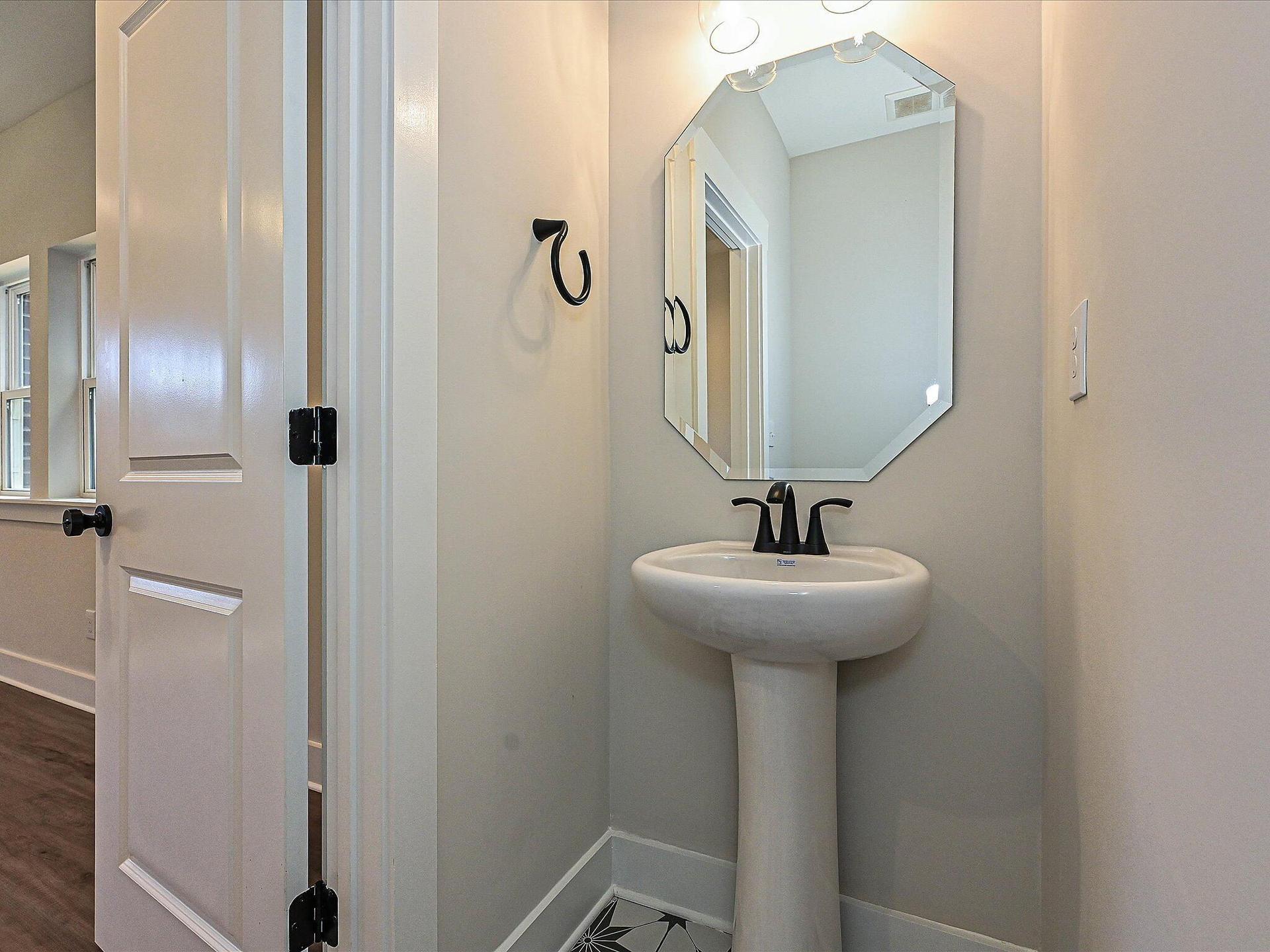 1st Floor Powder Room (at Flex Room)