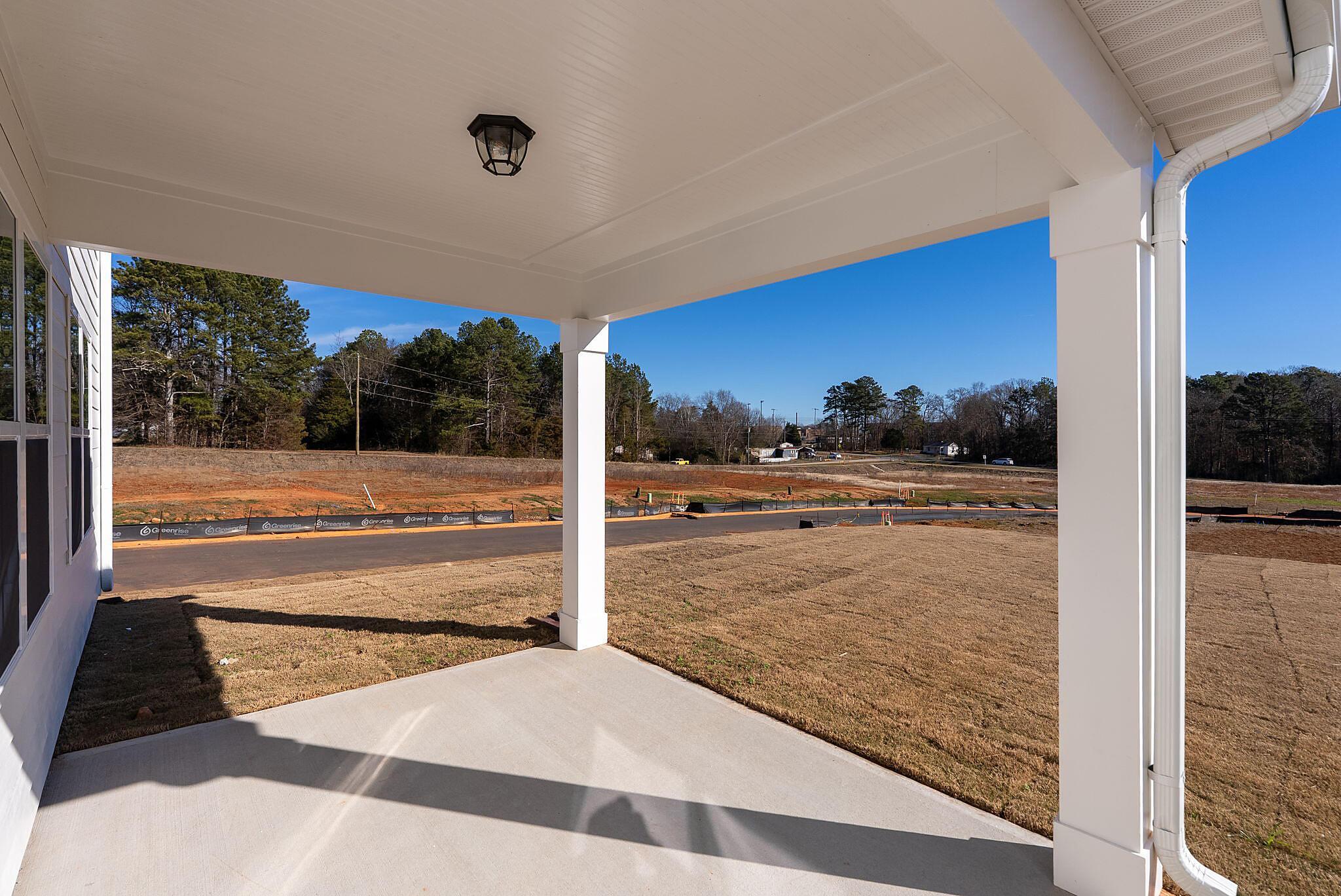 Rear Covered Patio