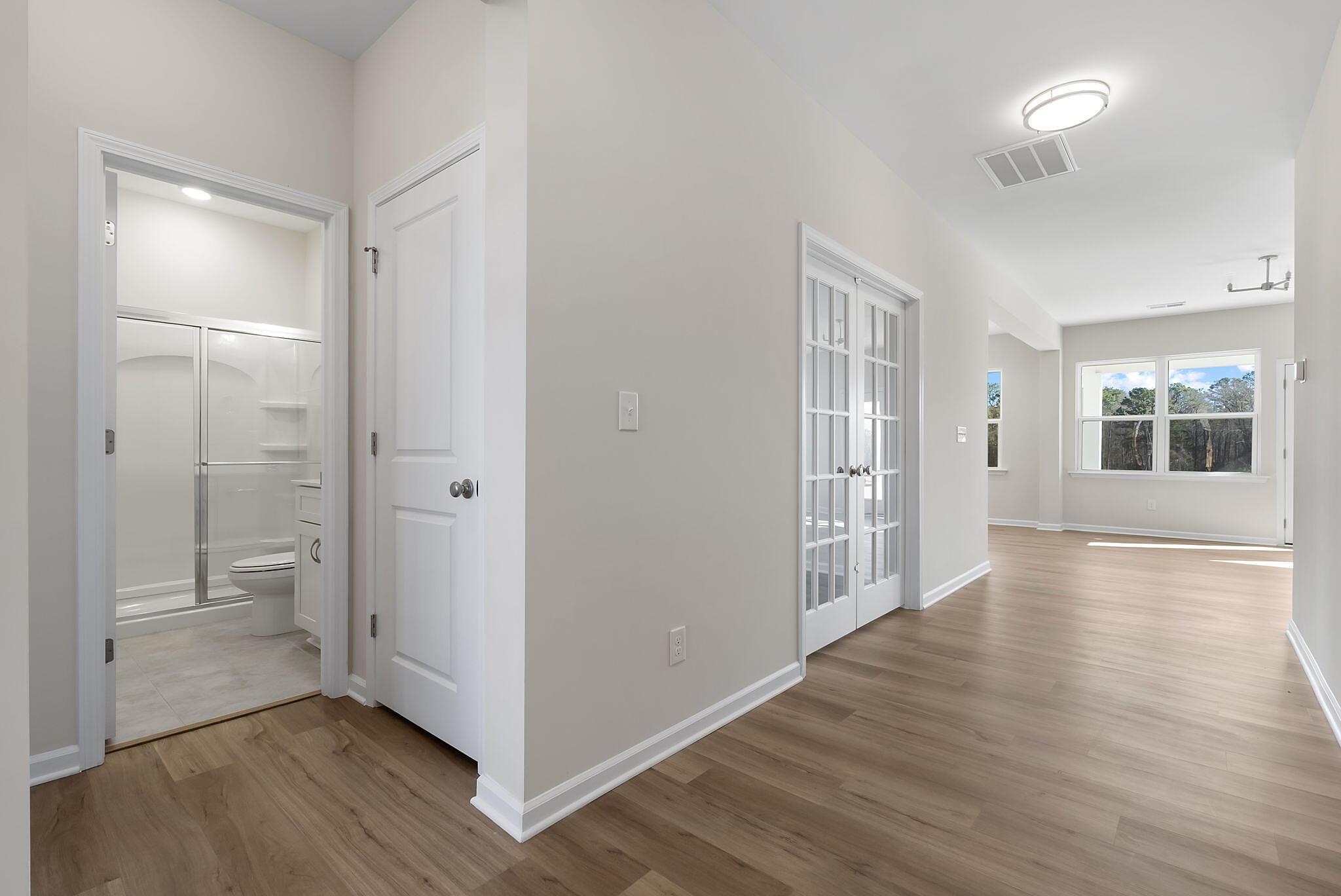 Foyer with Bath 3 & Flex Room
