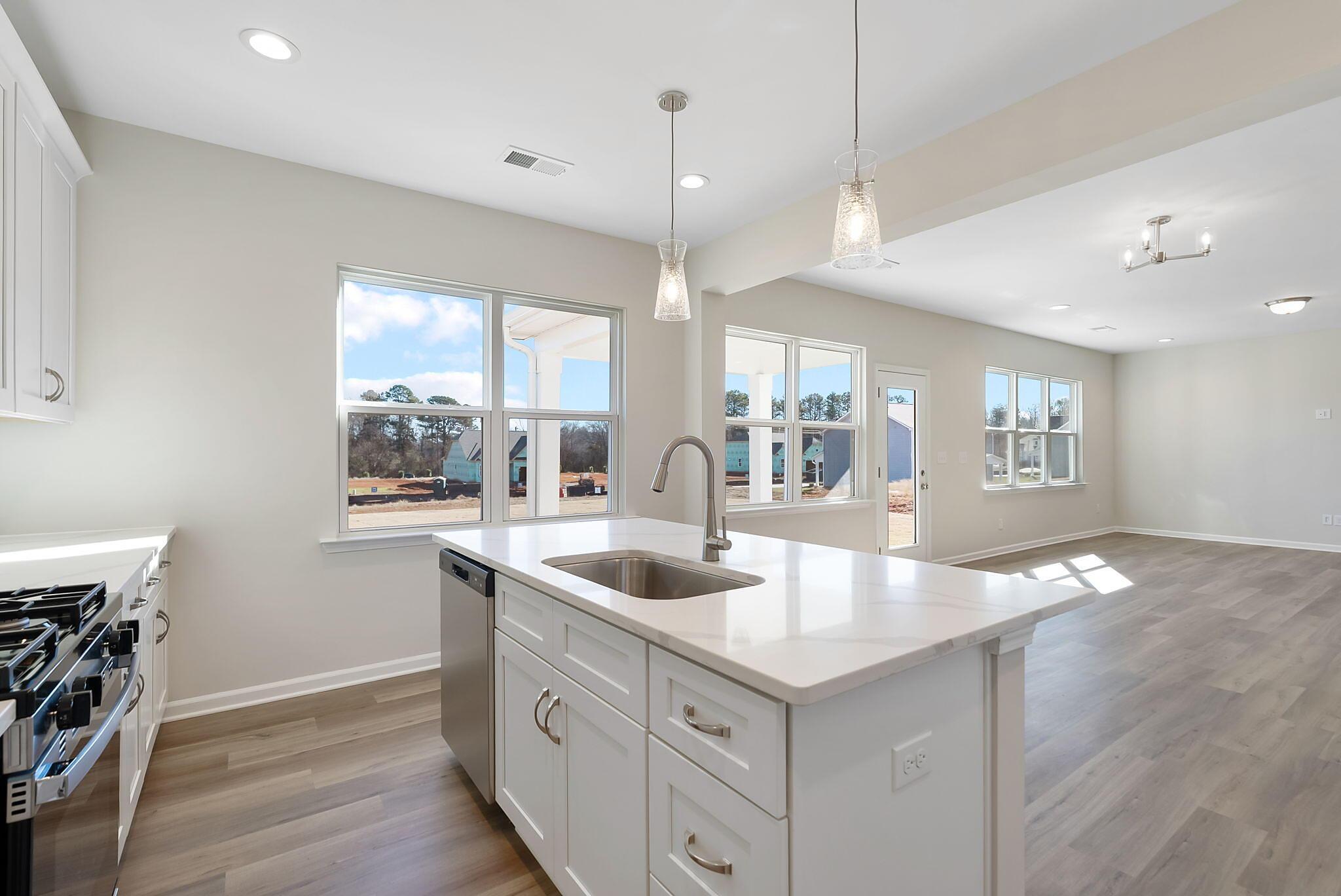 Kitchen, Breakfast & Family Room