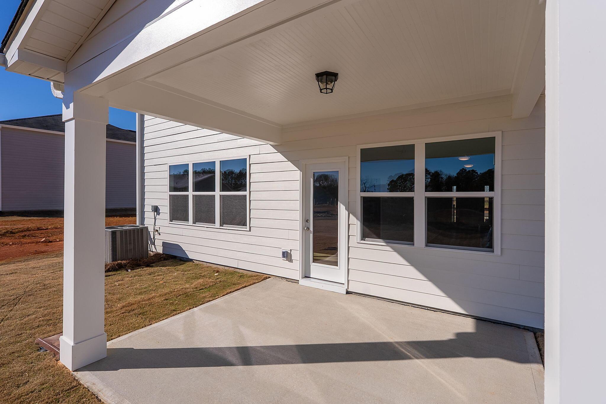 Rear Covered Patio