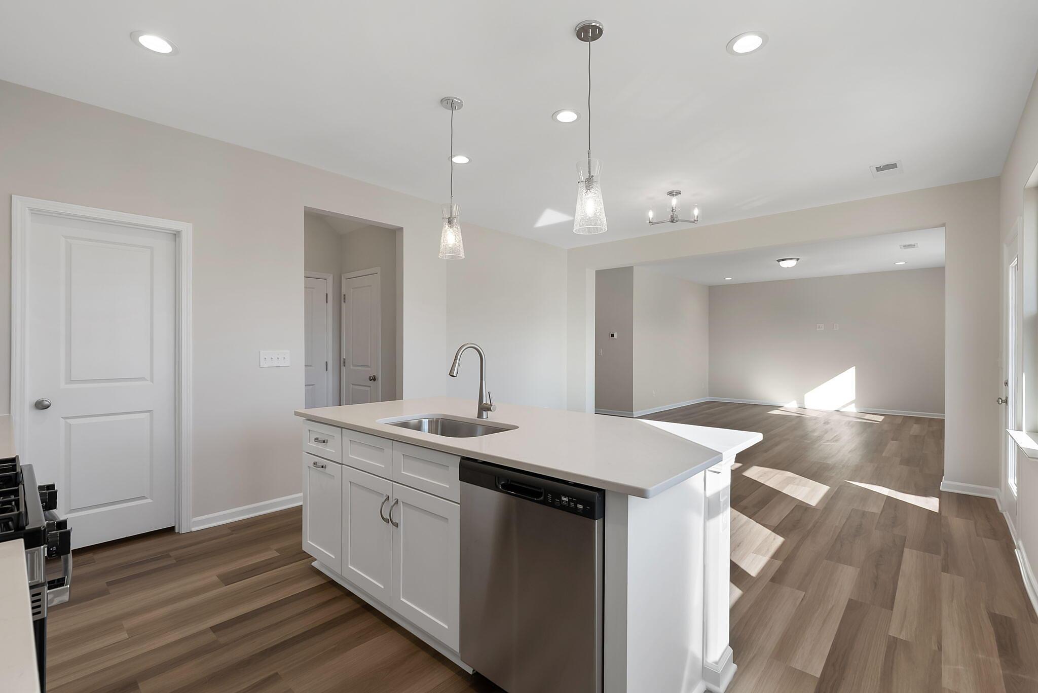 Kitchen, Dining Room & Family Room