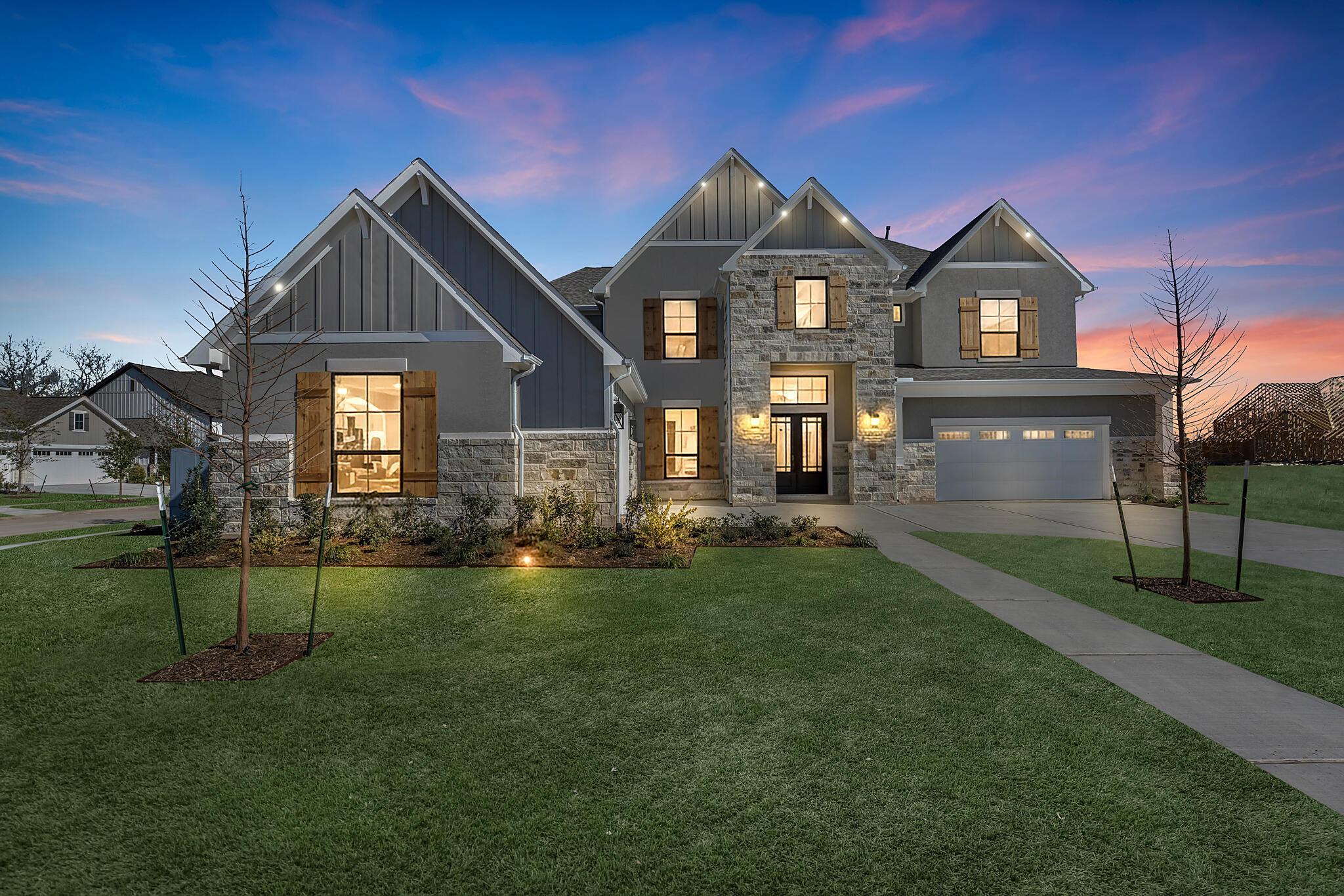 Fulshear Lakes por Empire Homes en Houston Texas