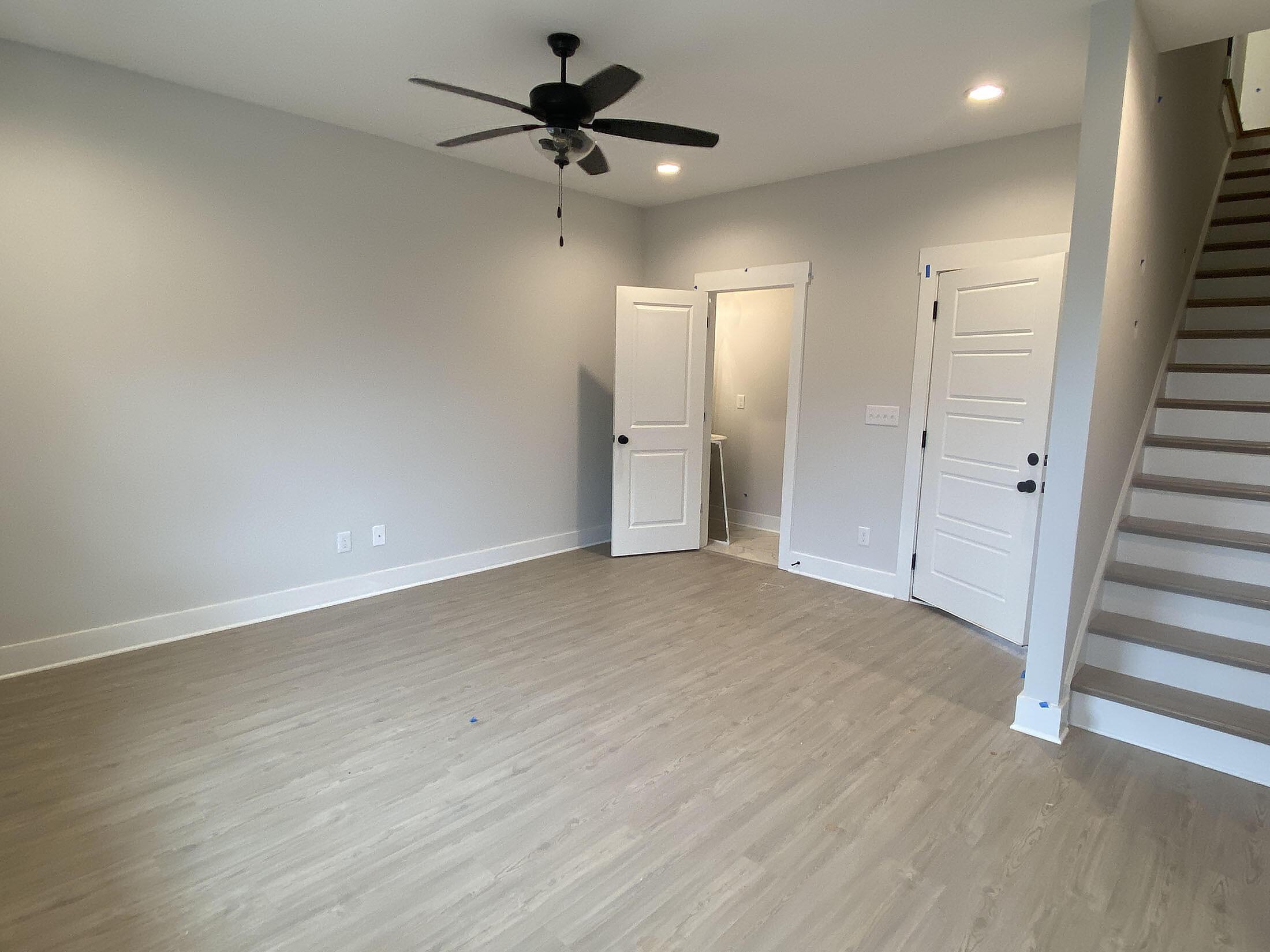 1st Floor Flex Room with Powder Room