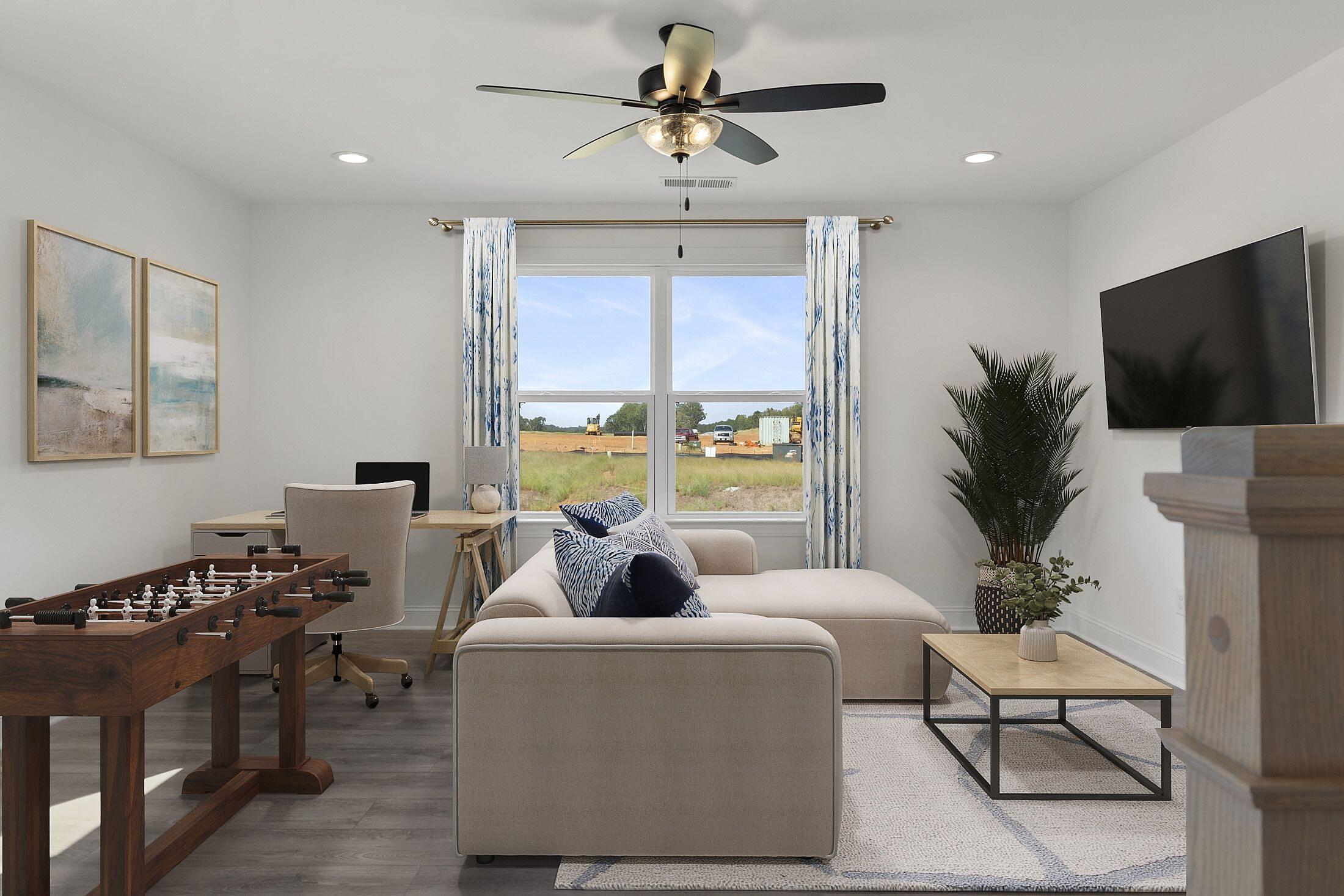 Loft (Virtually Staged)