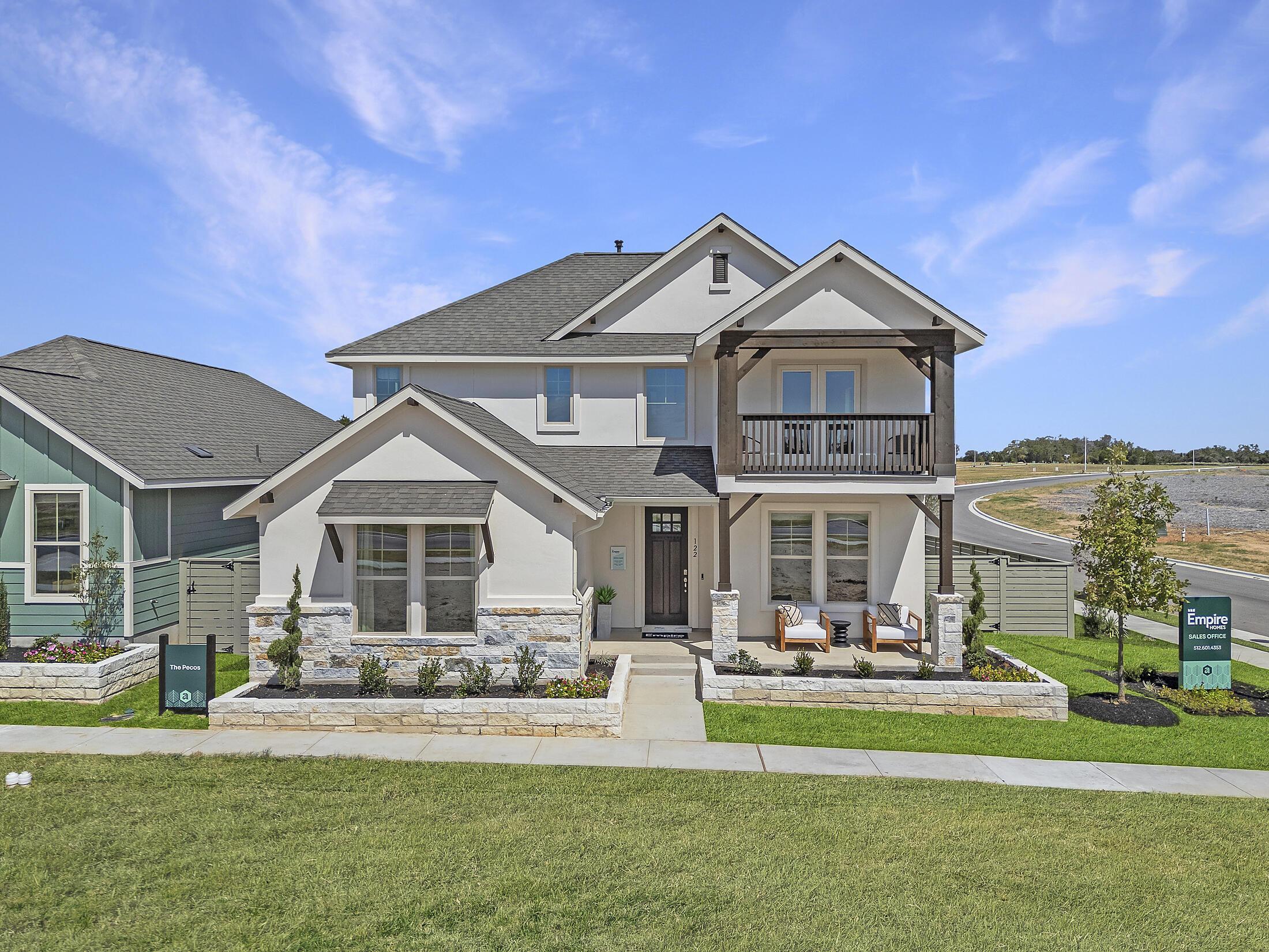 Adelton por Empire Homes en Austin Texas