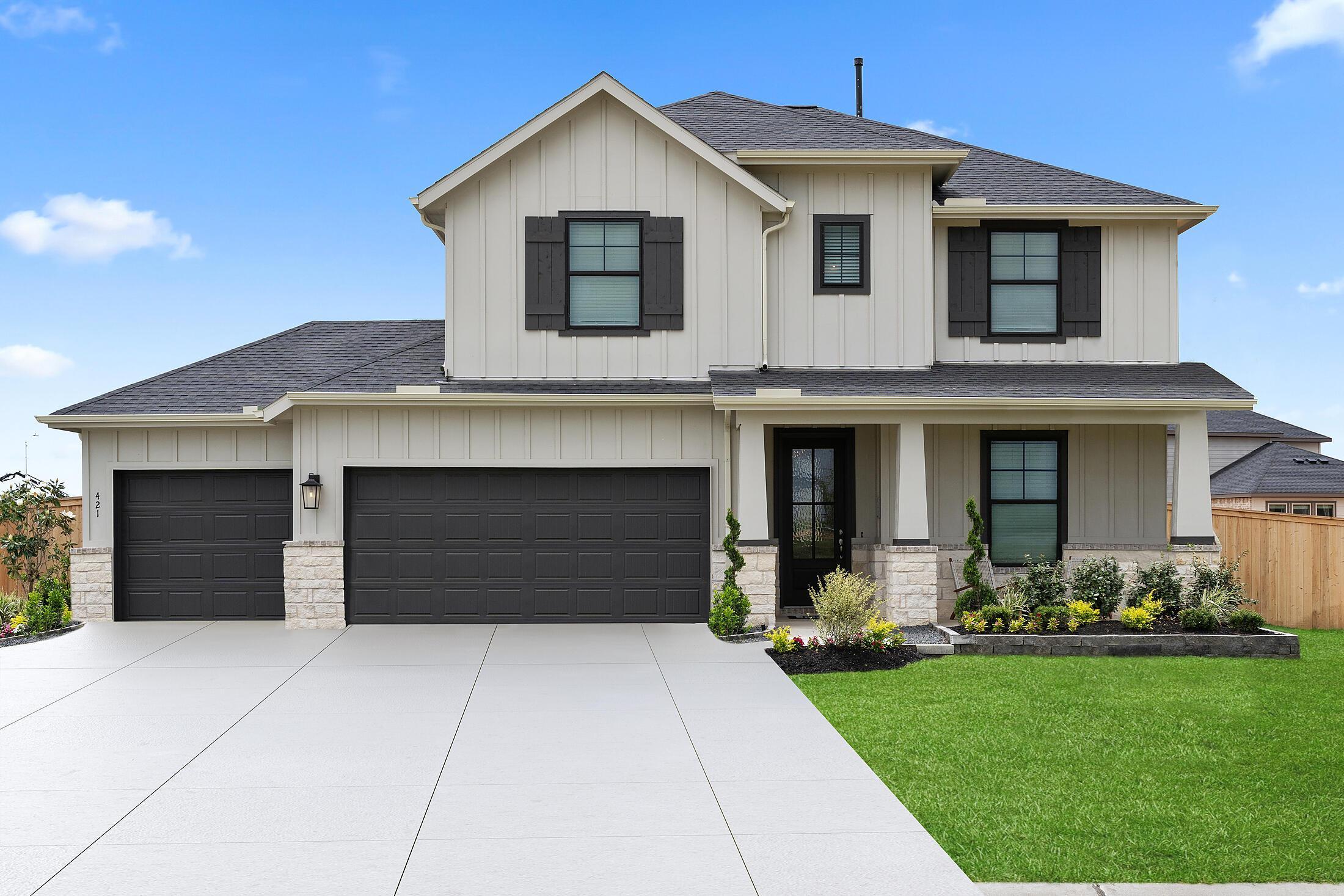 Attwater por Empire Homes en Houston Texas