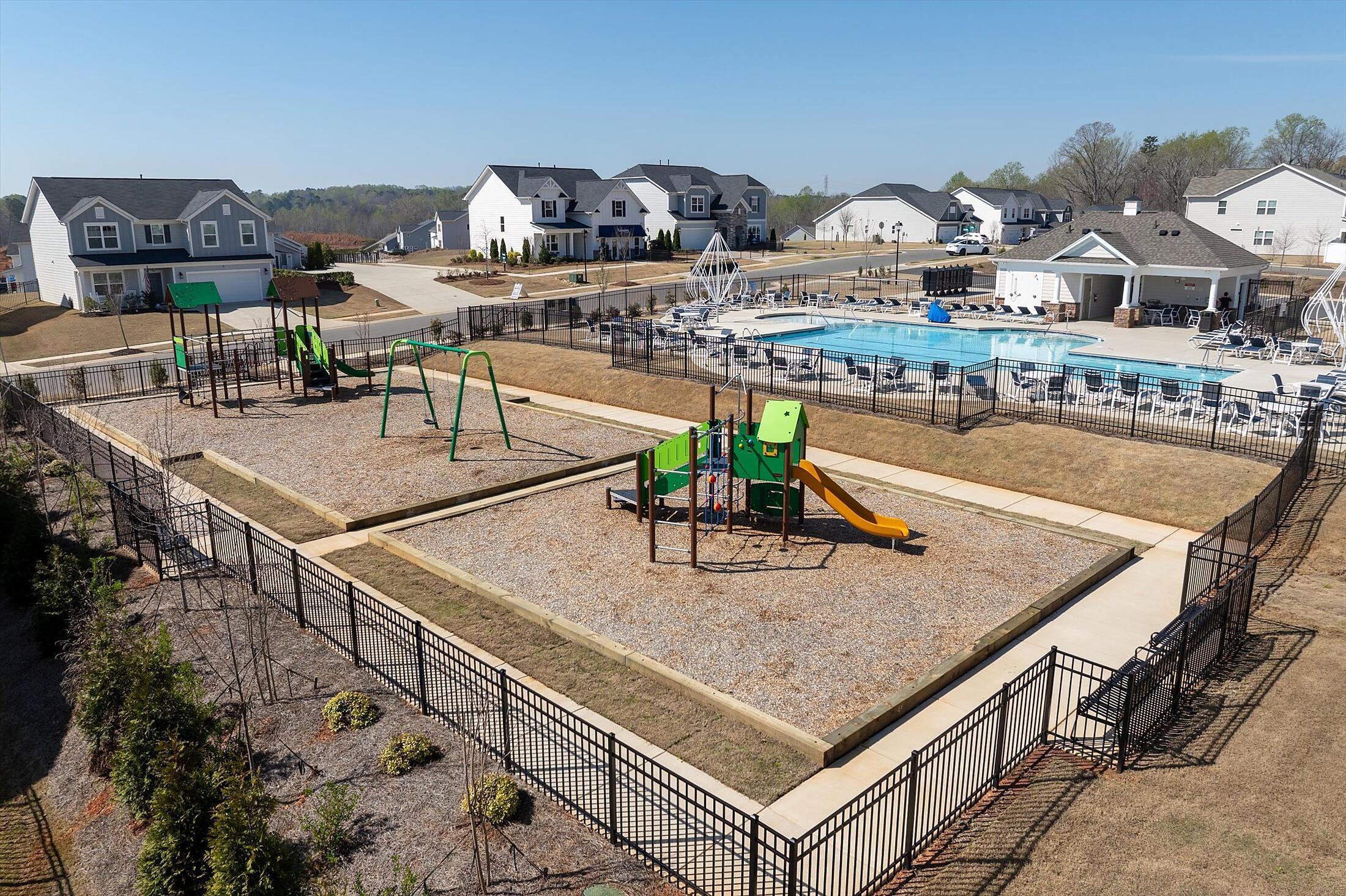 Community Pool & Tot Lot Amenities
