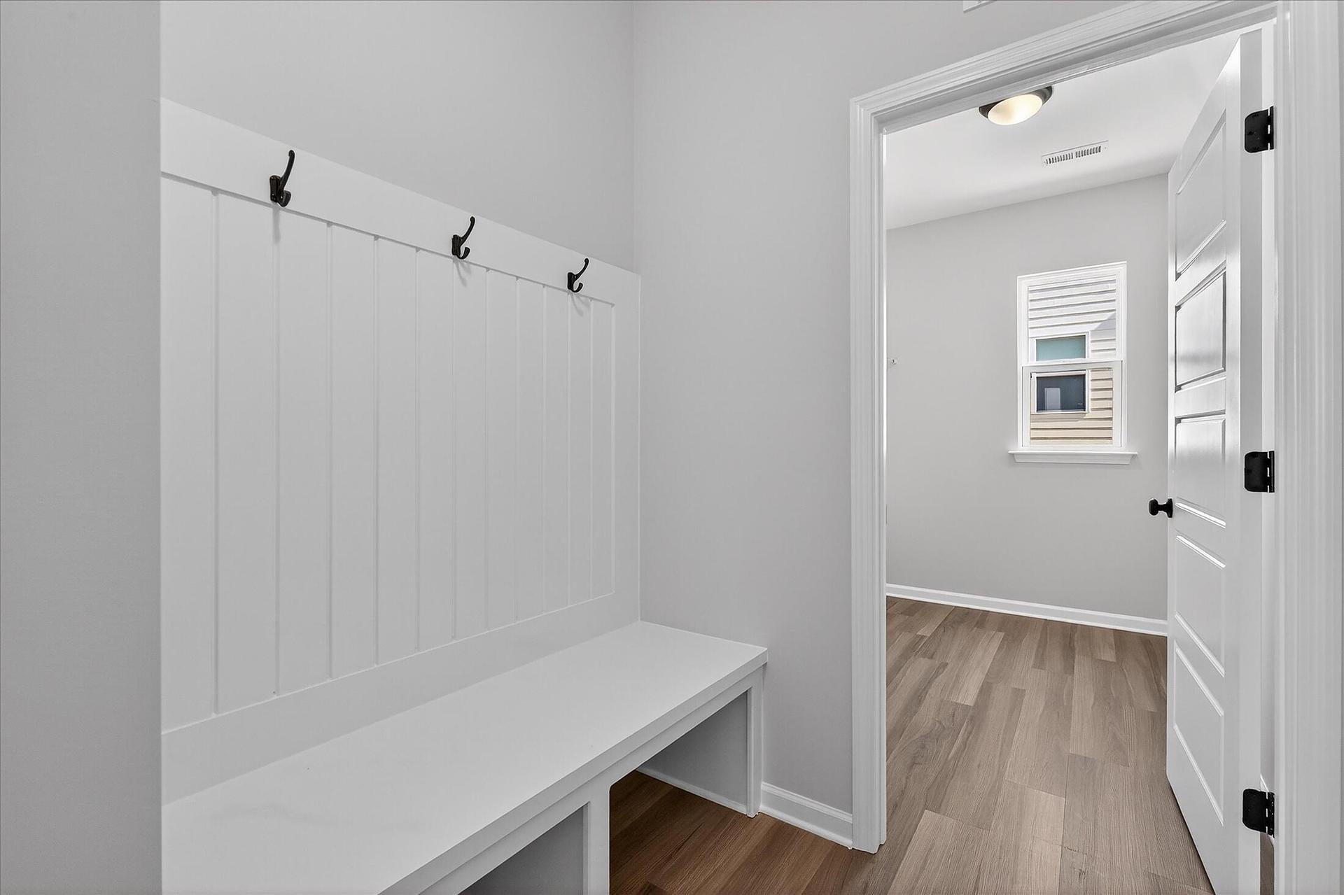 Mud Room Drop Zone & Laundry