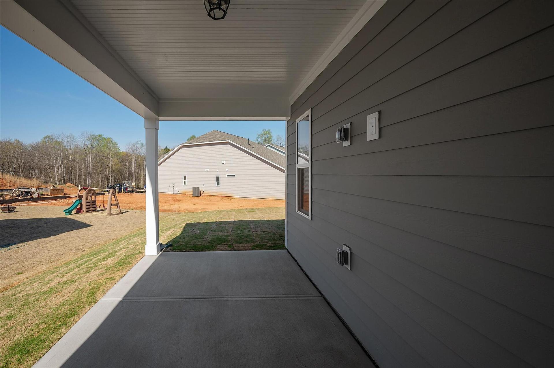 Rear Covered Patio