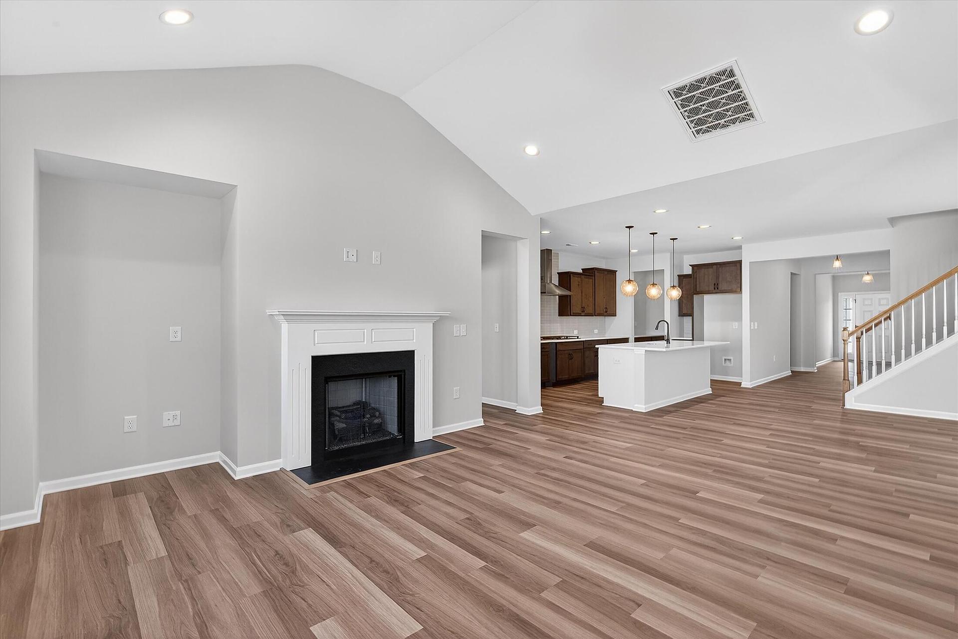Family Room & Kitchen