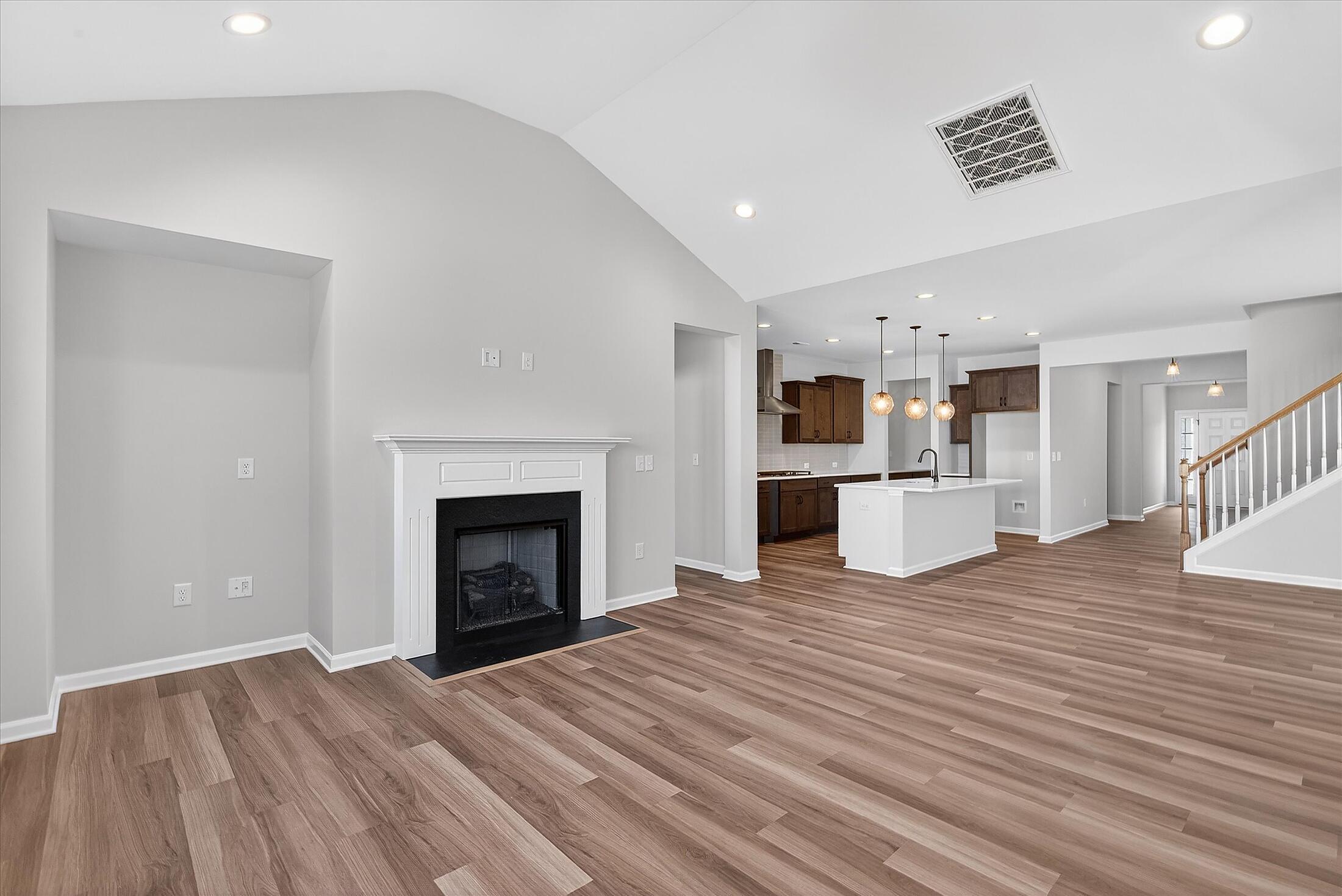 Family Room & Kitchen