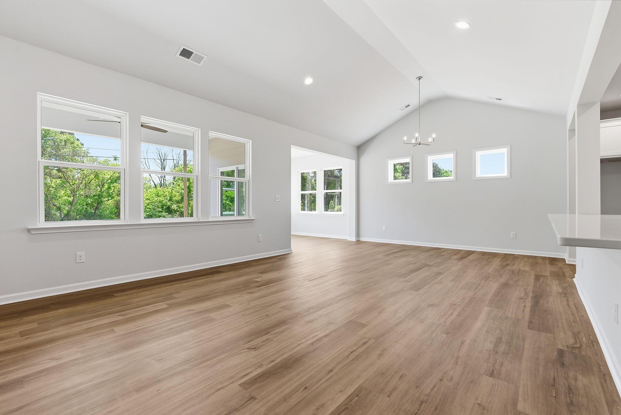 Family Room, Breakfast & Sunroom