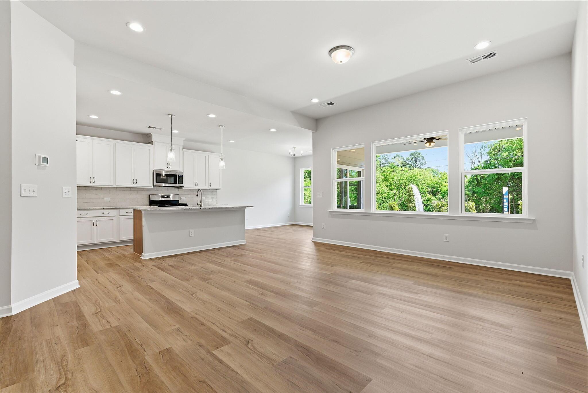 Family Room, Kitchen & Breakfast area
