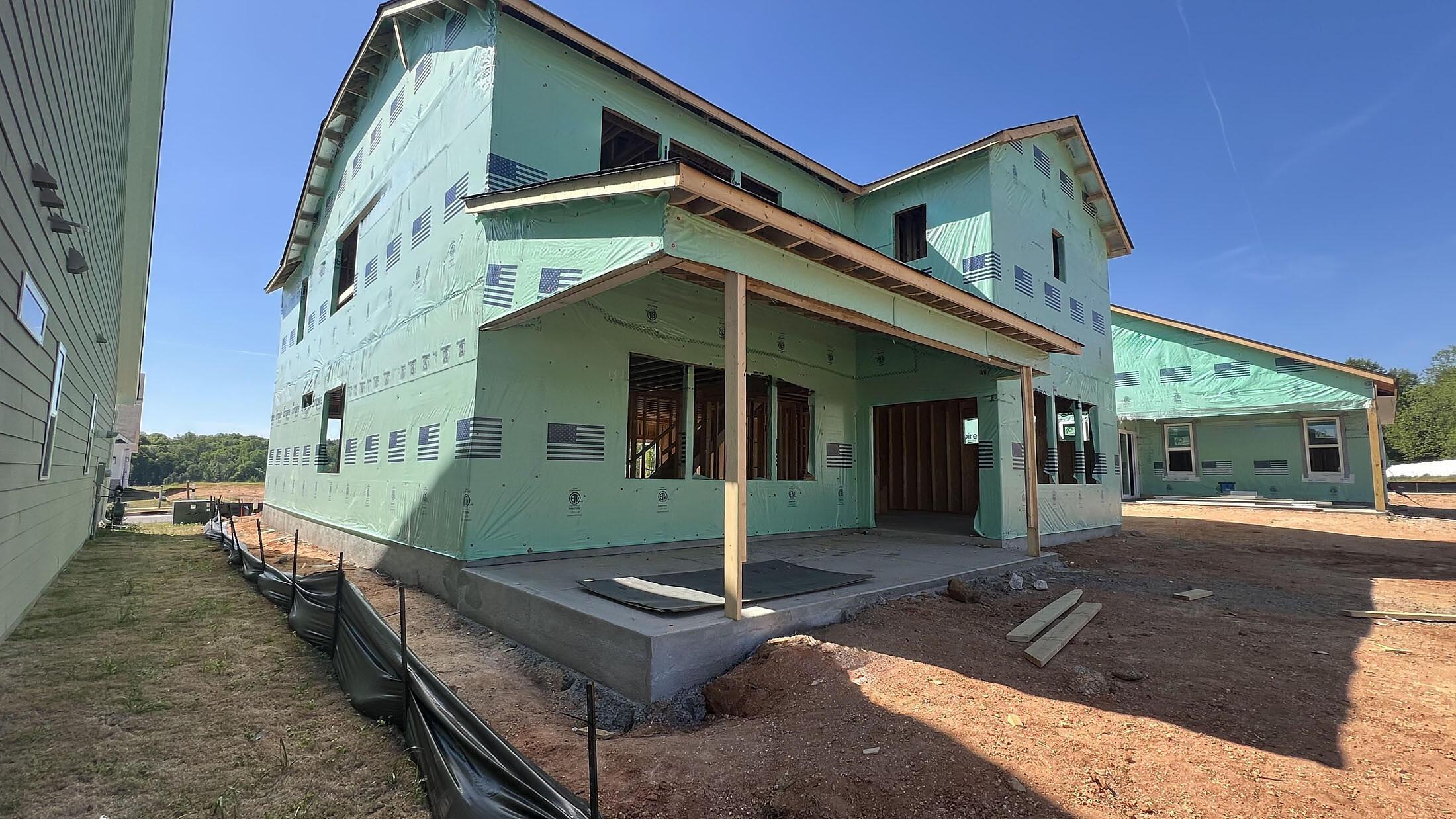 Rear Covered Patio