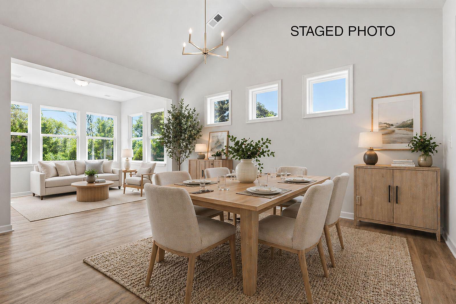 Breakfast & Sunroom - Staged