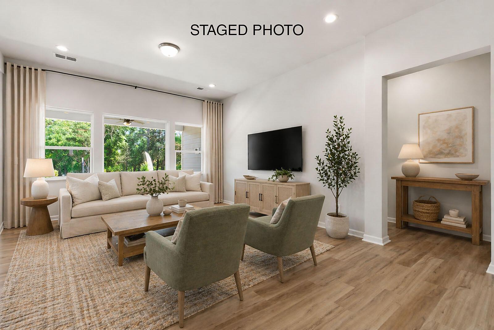 Family Room - Staged