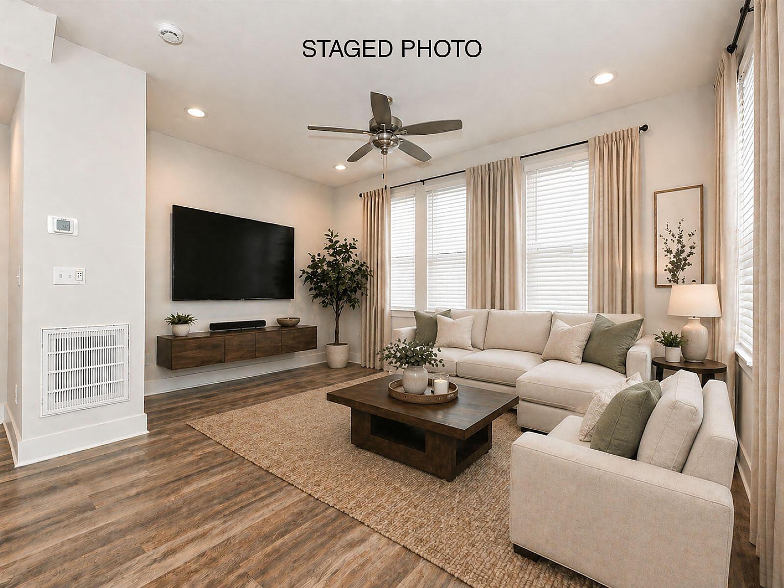 Living Room - Staged