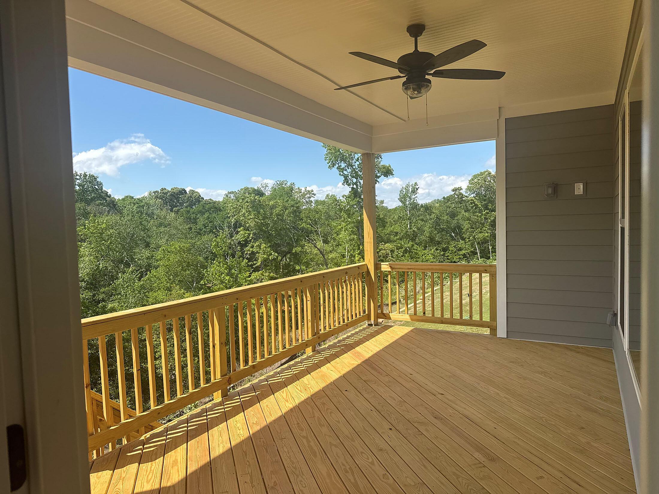 Rear Covered Deck