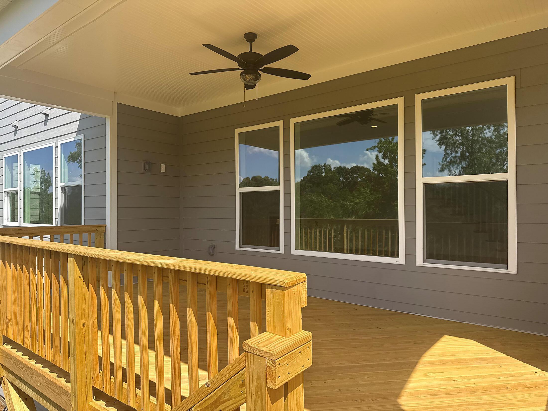 Rear Covered Deck