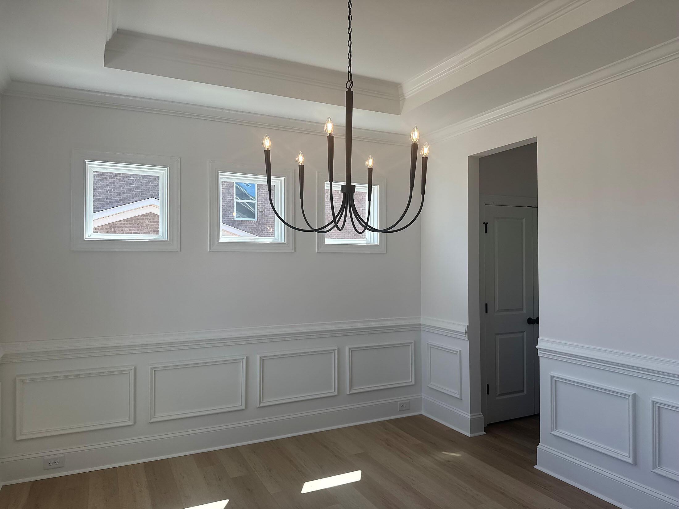 Dining Room with Tray Ceiling