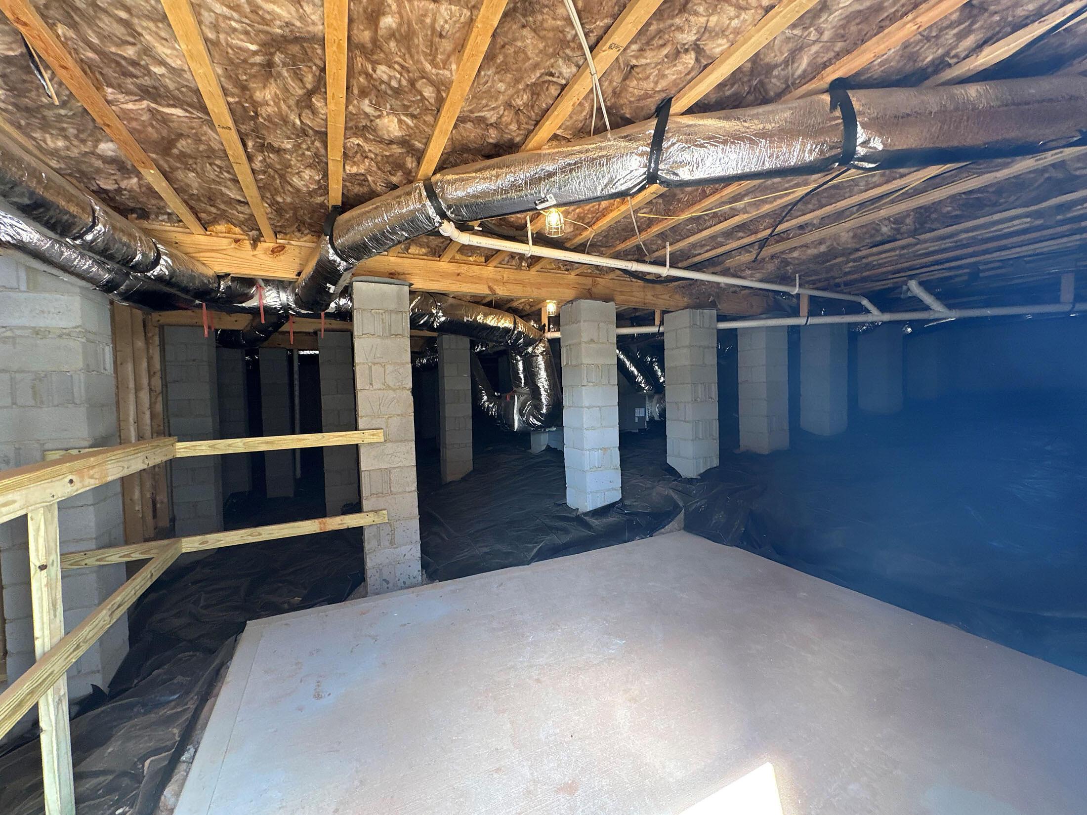 Tall Crawl Space