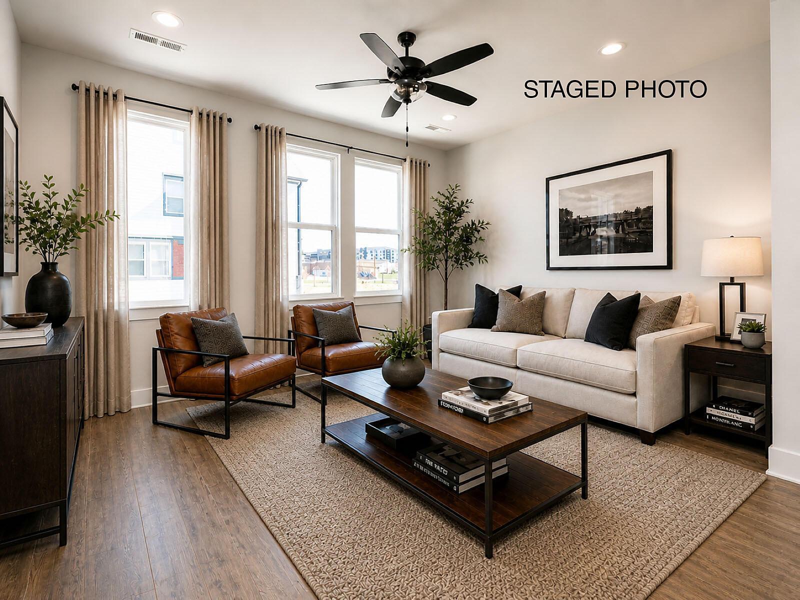 Living Room - Staged