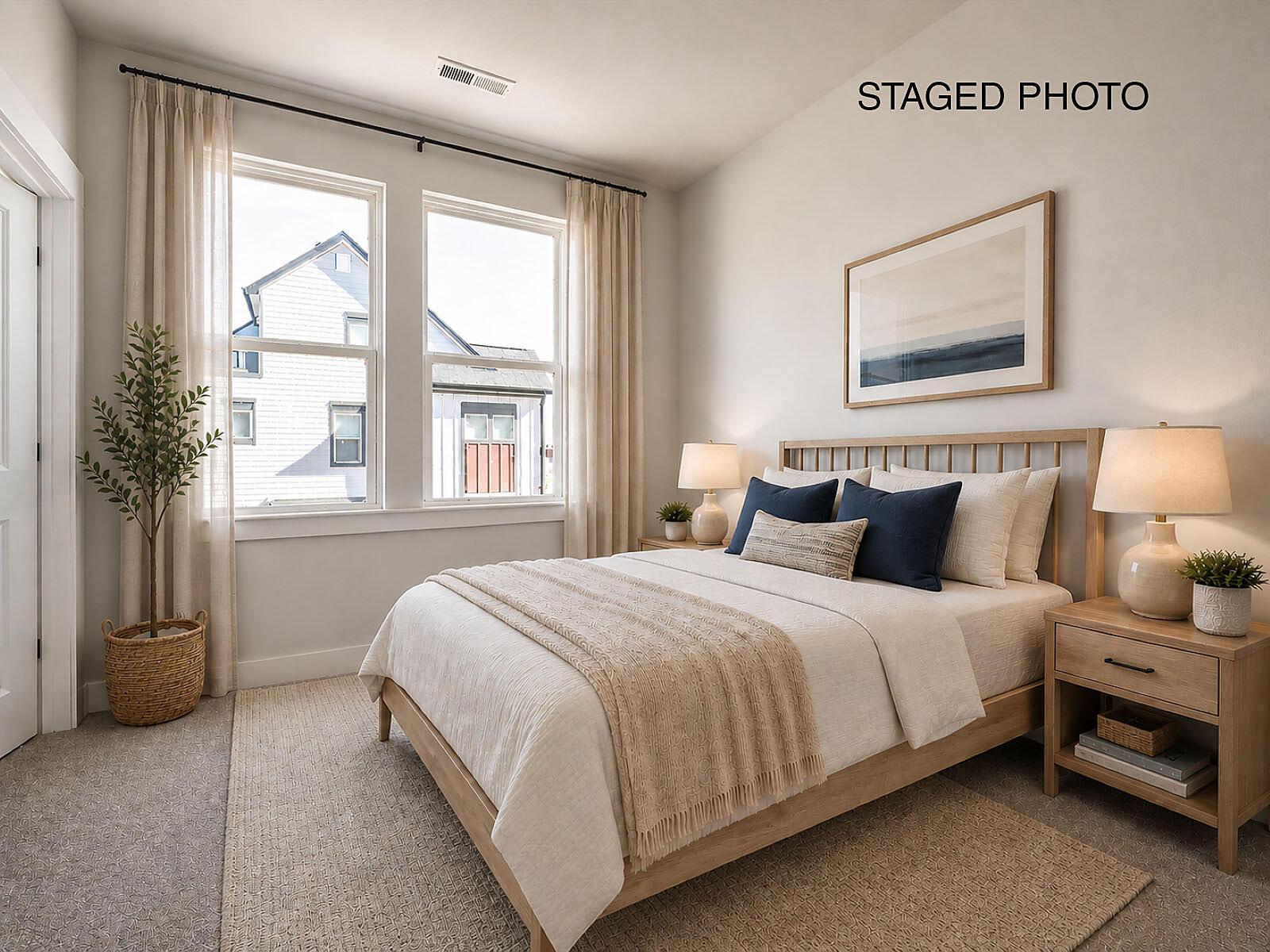 Bedroom 2 - Staged