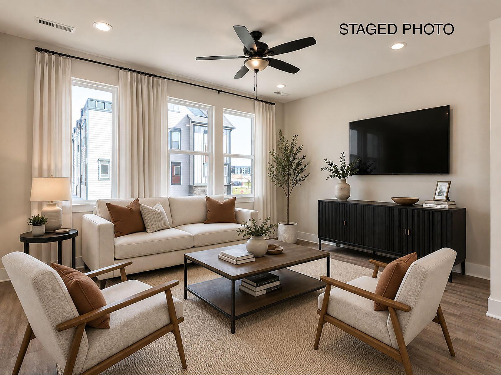 Living Room - Staged
