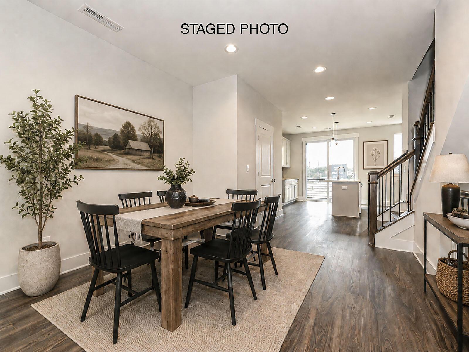 Dining & Kitchen - Staged