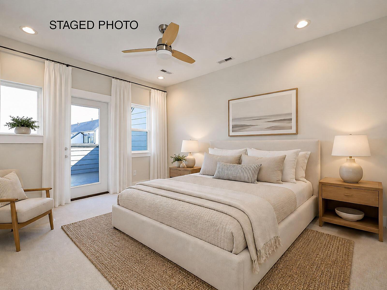 4th Floor Bonus Bedroom - Staged