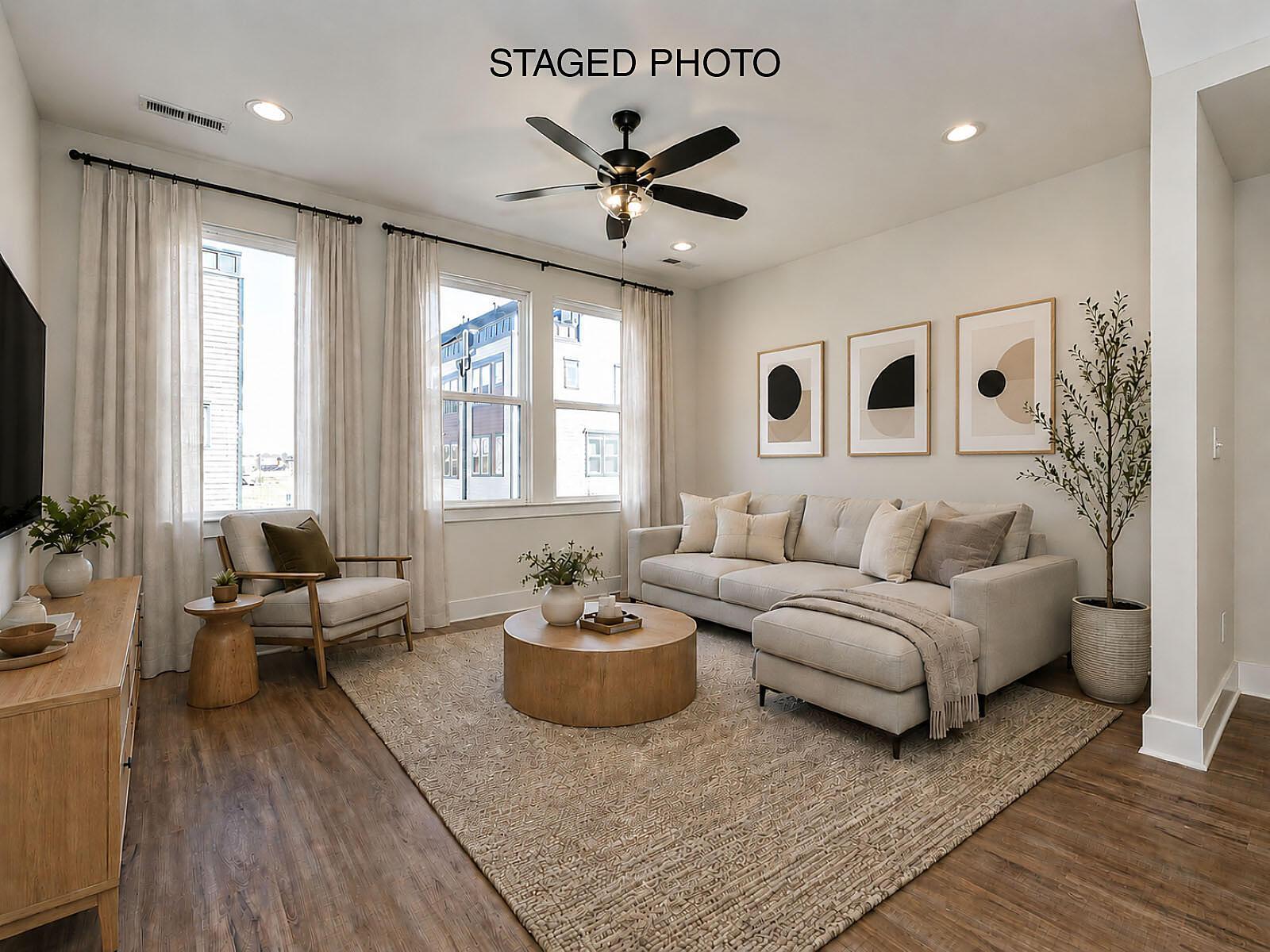 Living Room - Staged