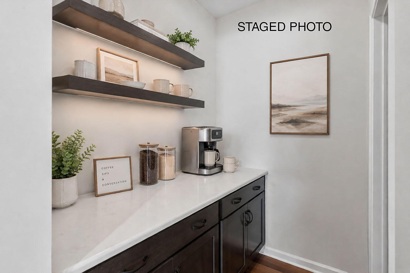 Butler's Pantry - Staged