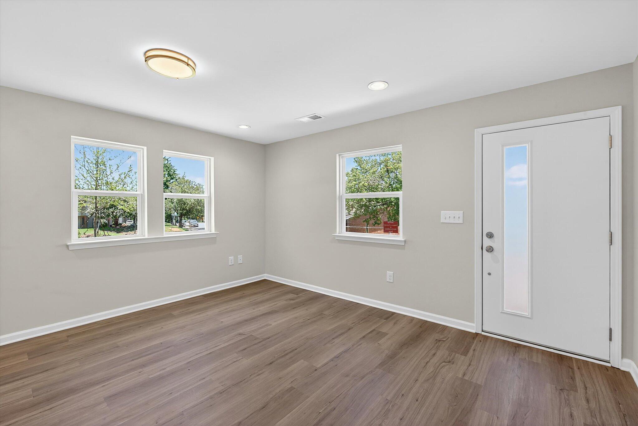 First Floor Flex Room & Front Entry